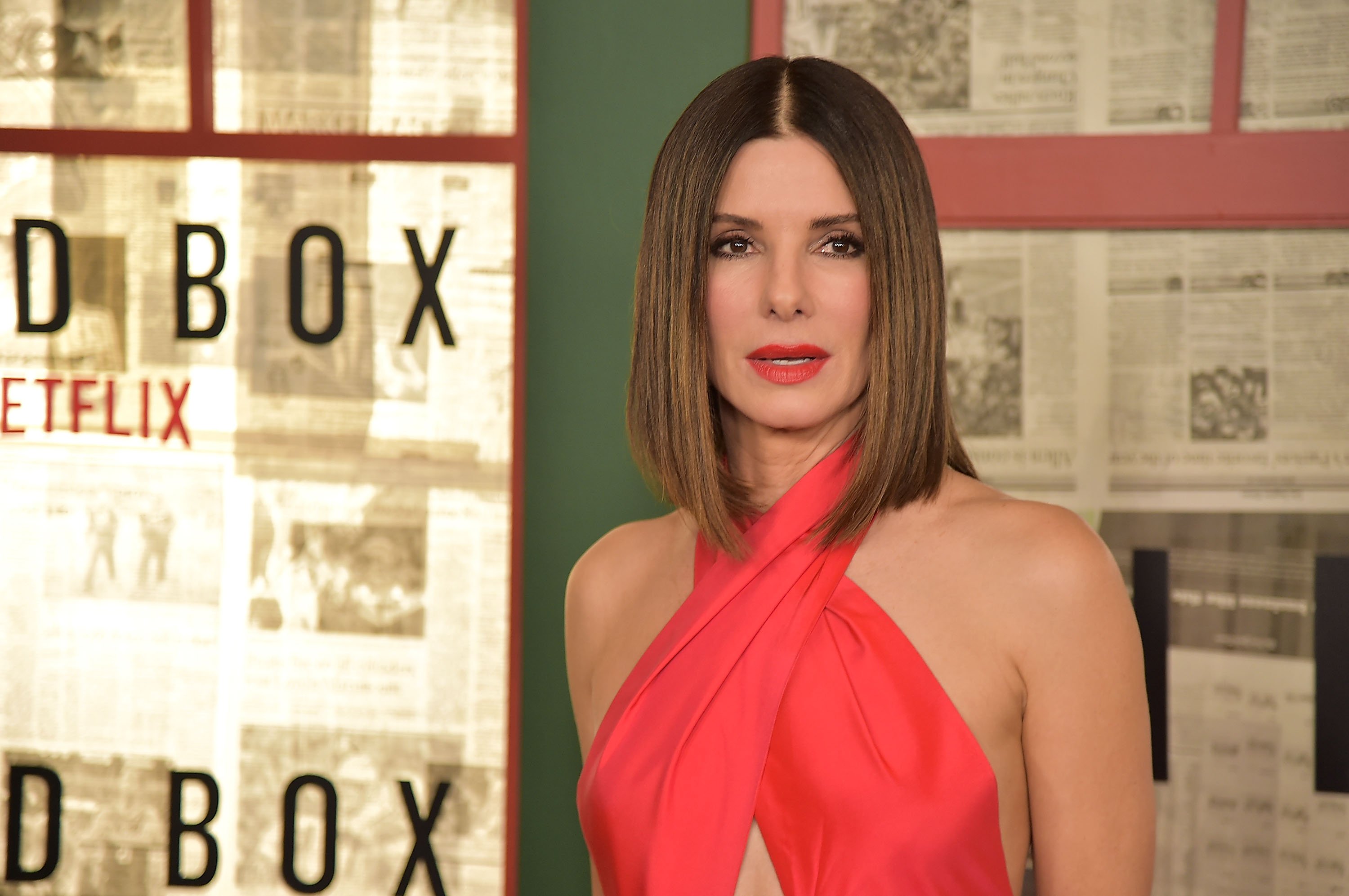 Sandra Bullock at the premiere of "Bird Box" on December 17, 2018 | Source: Getty Images