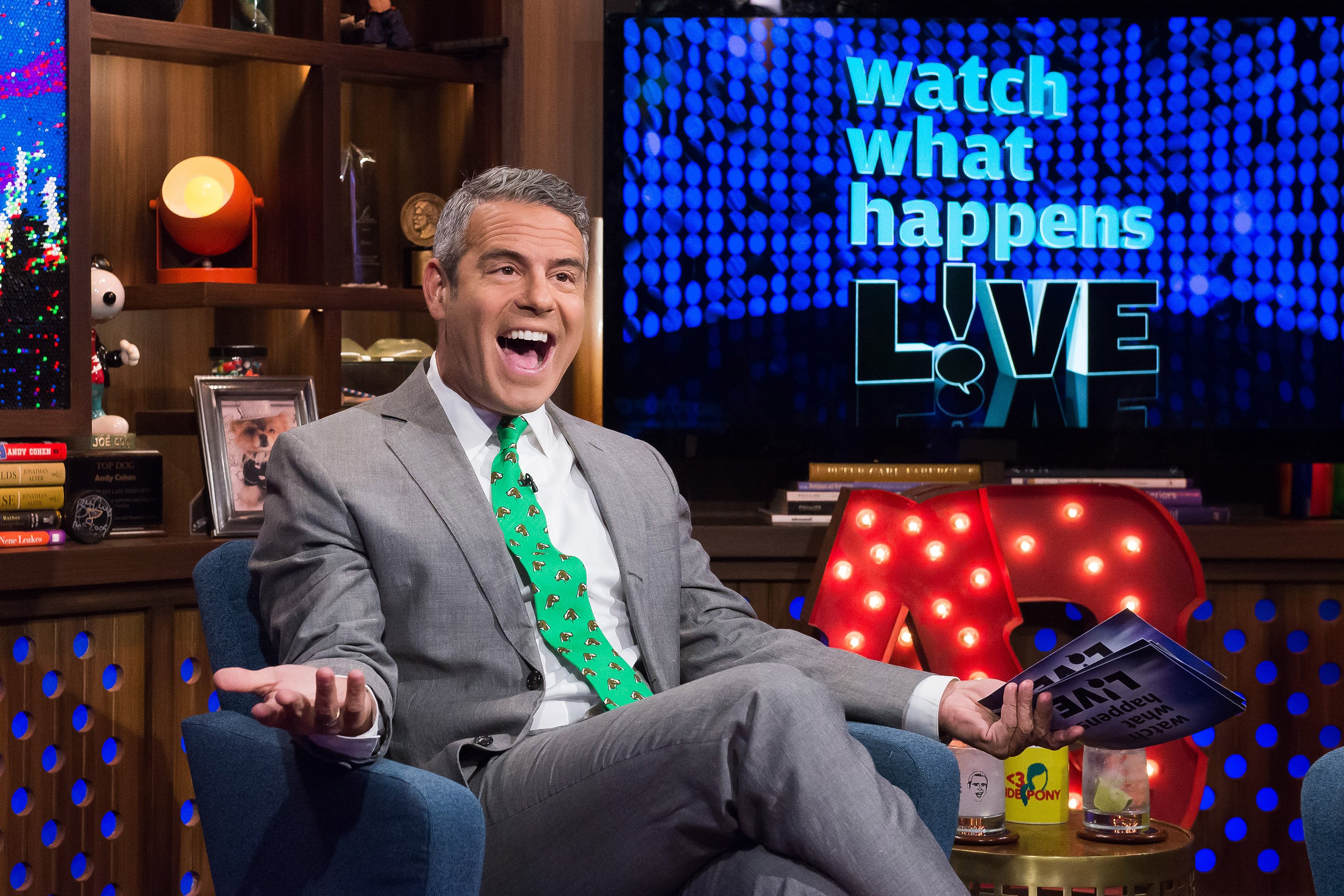 Andy Cohen on Watch What Happens Live Season 13, 2016 | Source: Getty Images