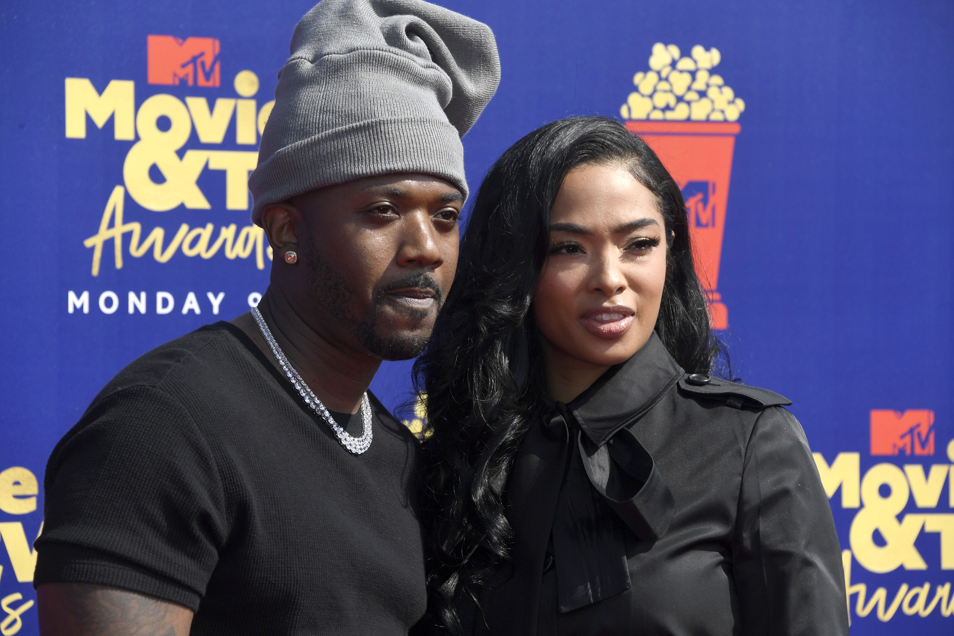 Ray J and Princess Love attend the 2019 MTV Movie and TV Awards at Barker Hangar on June 15, 2019. | Source: Getty Images