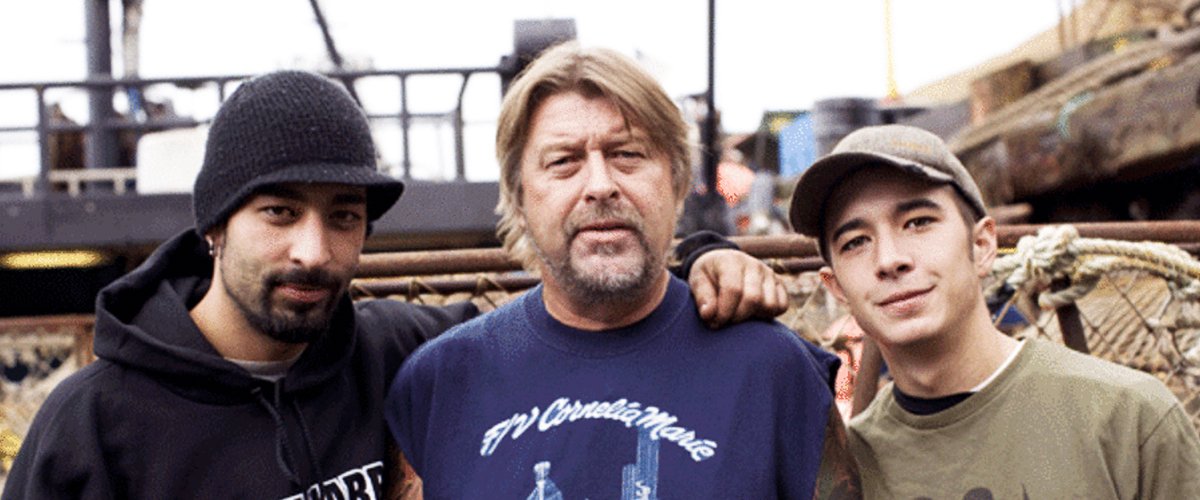 Casts of the Discovery Channel reality show, "Deadliest Catch," Phil Harris and his sons, Jake and Josh Harris | Photo: Getty Images