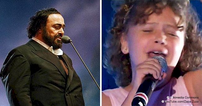 Luciano Pavarotti's little granddaughter dazzles the world with her angelic voice