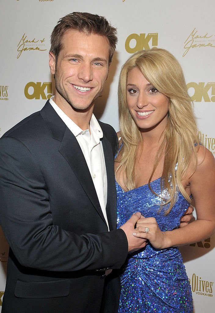 The Bachelor Jake Pavelka and fiance Vienna Girardi attend the OK! Magazine pre-Oscar party | Getty Images