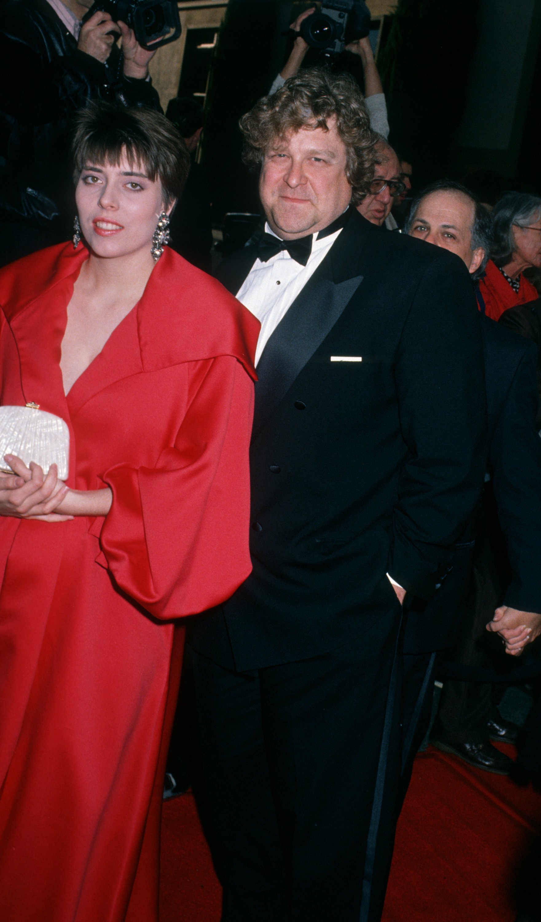 John Goodman and wife Annabeth Hartzog attending 16th Annual People's Choice Awards on March 11, 1990 at the Universal Ampitheater in Universal City, California | Source: Getty Images 