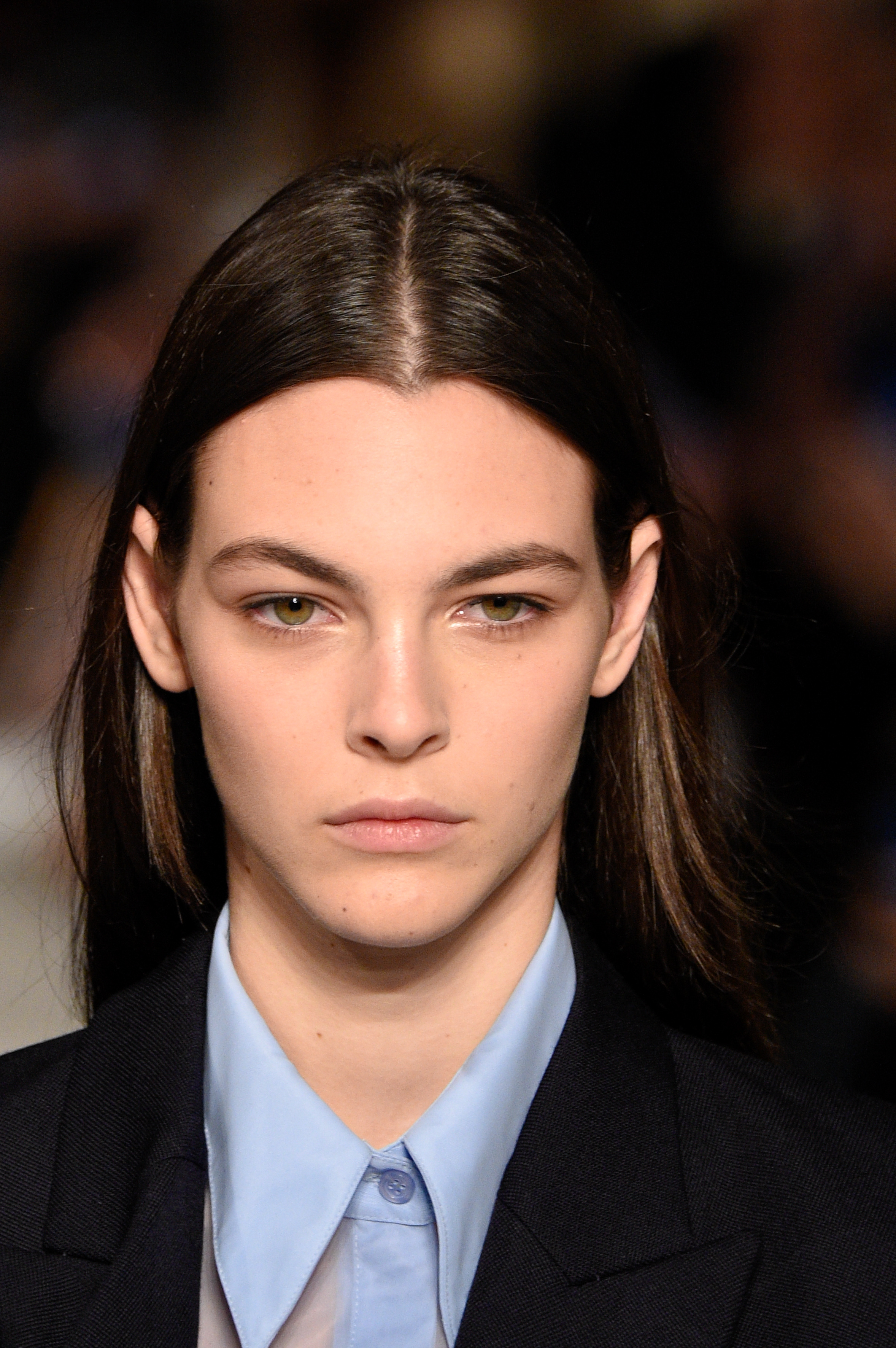 Vittoria Ceretti walks the runway at Victoria Beckham show in New York City on February 12, 2017 | Source: Getty Images