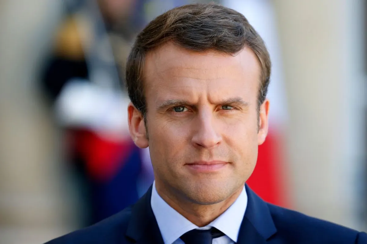 Le président Emmanuel Macron. ǀ Source : Getty Images