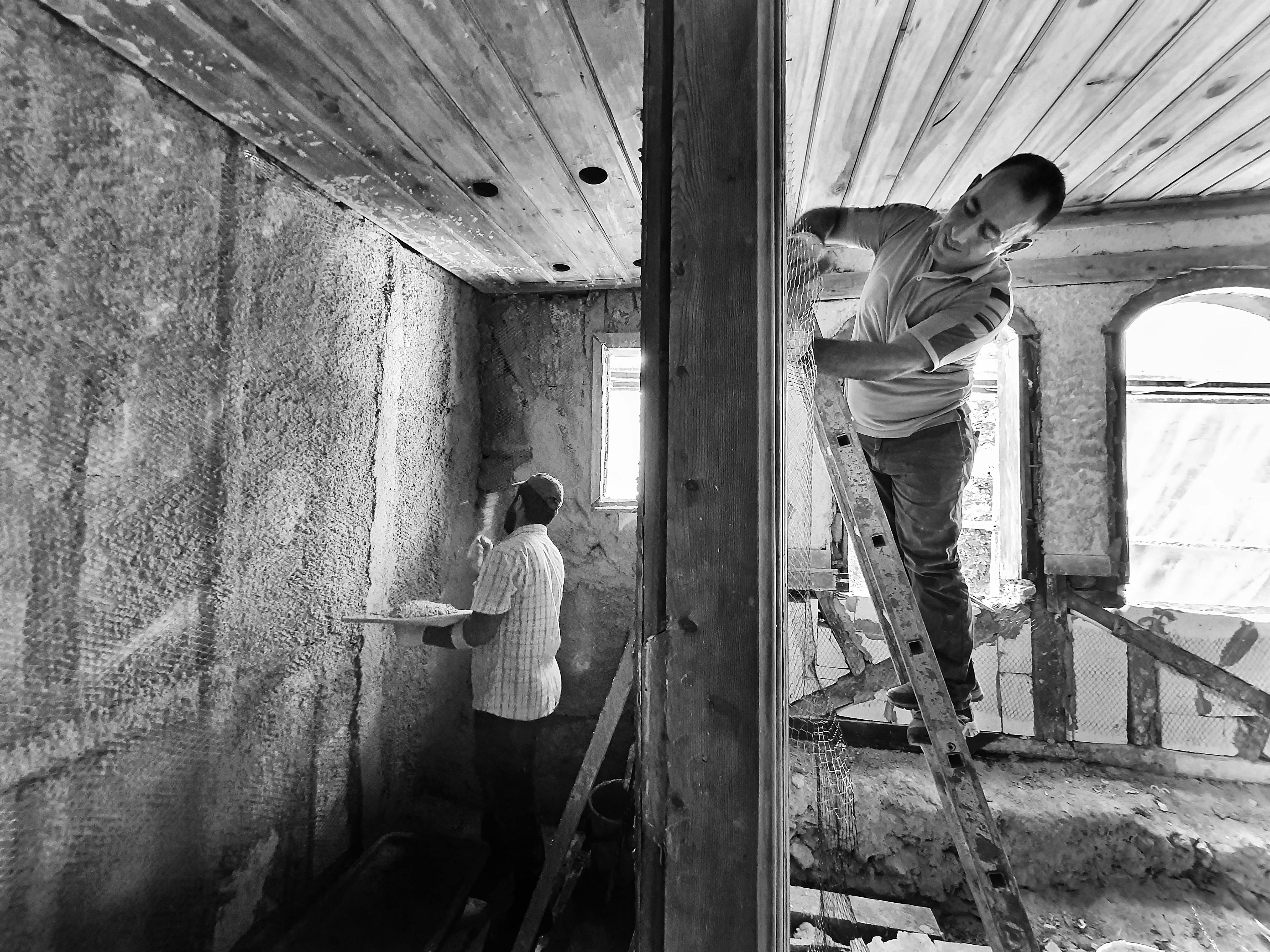 Men renovating a house | Source: Pexels