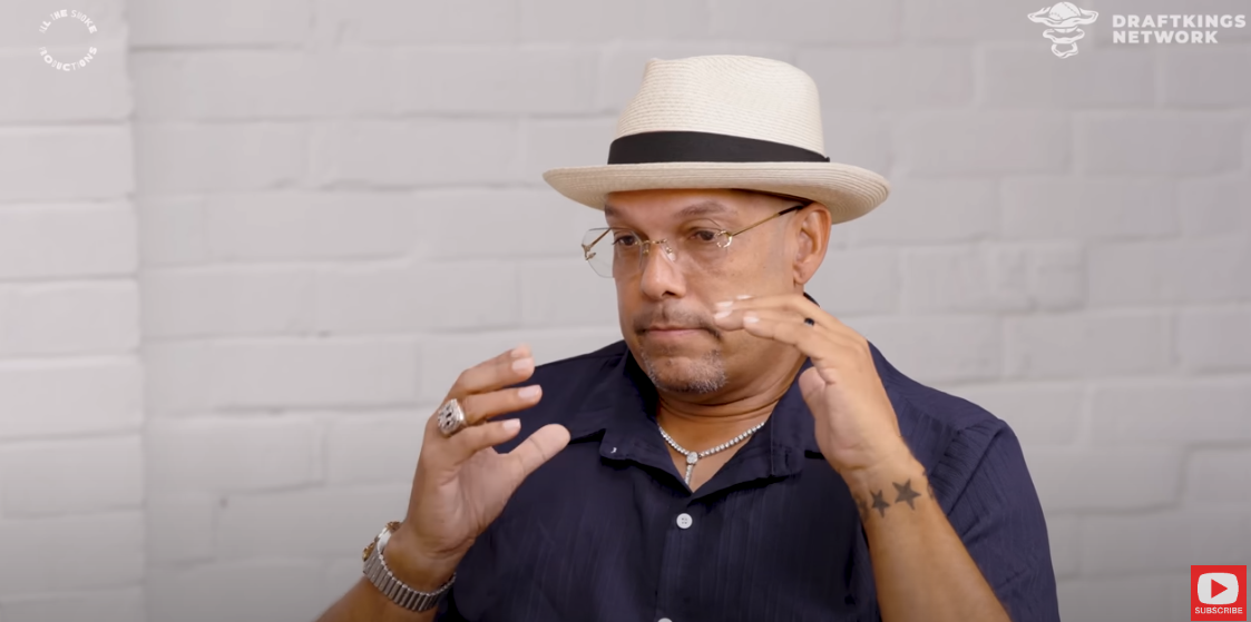 David Justice appears on "All the Smoke with Matt Barnes and & Stephen Jackson," in an episode released on August 7, 2025. | Source: YouTube/ALL THE SMOKE