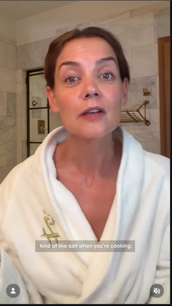 Katie Holmes, from a post dated May 18, 2026 | Source: Instagram/katieholmes