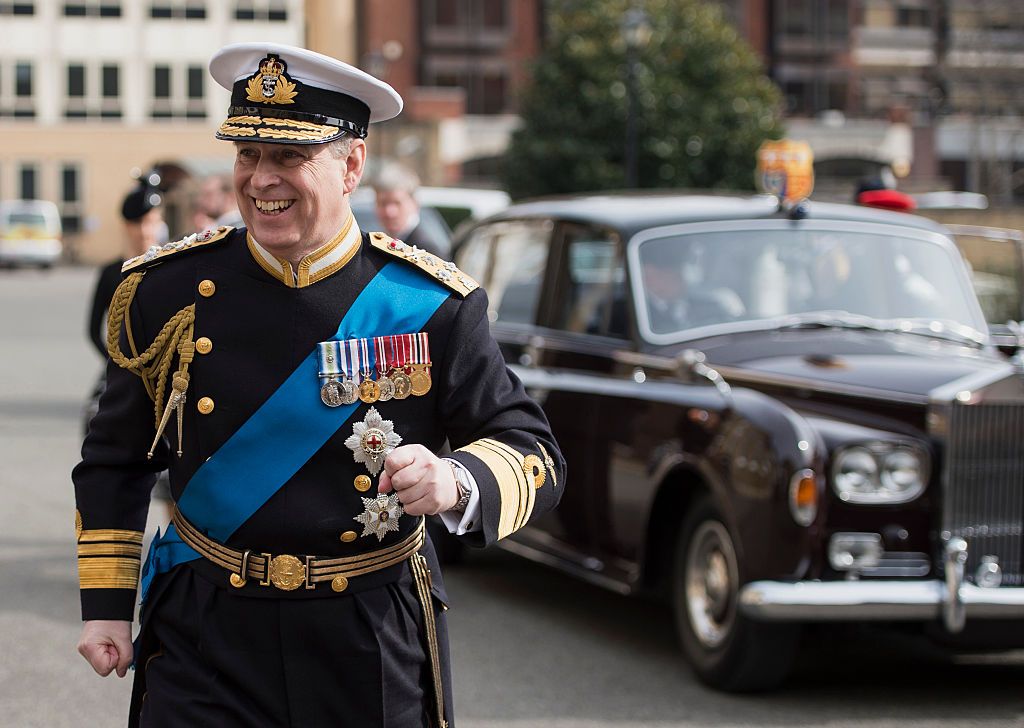 Prince Andrew at a reception at the Honourable Artillery Company at St Paul's Cathedral on March 13, 2015, in London, England | Photo: Niklas Halle's/WPA Pool/ Getty Images