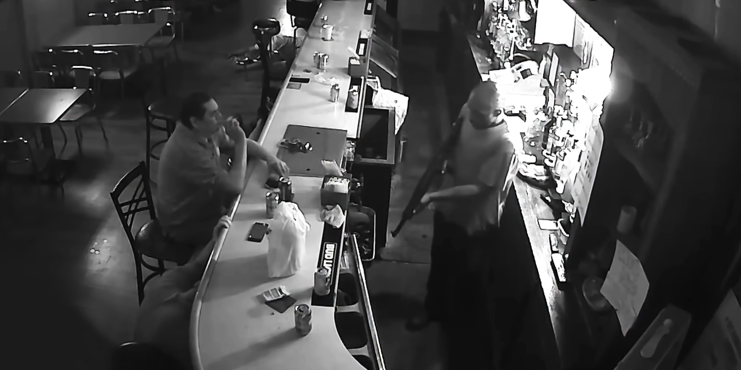 Tony Tovar Facing Down a Gunman at His Local Bar, 2019 | Source: YouTube.com/InsideEdition