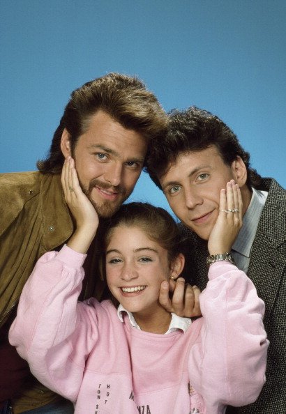 "My Two Dads" casts, Greg Evigan as Joey Harris, Staci Keanan as Nicole Bradford, Paul Reiser as Michael Taylor, undated picture. | Photo: Getty Images