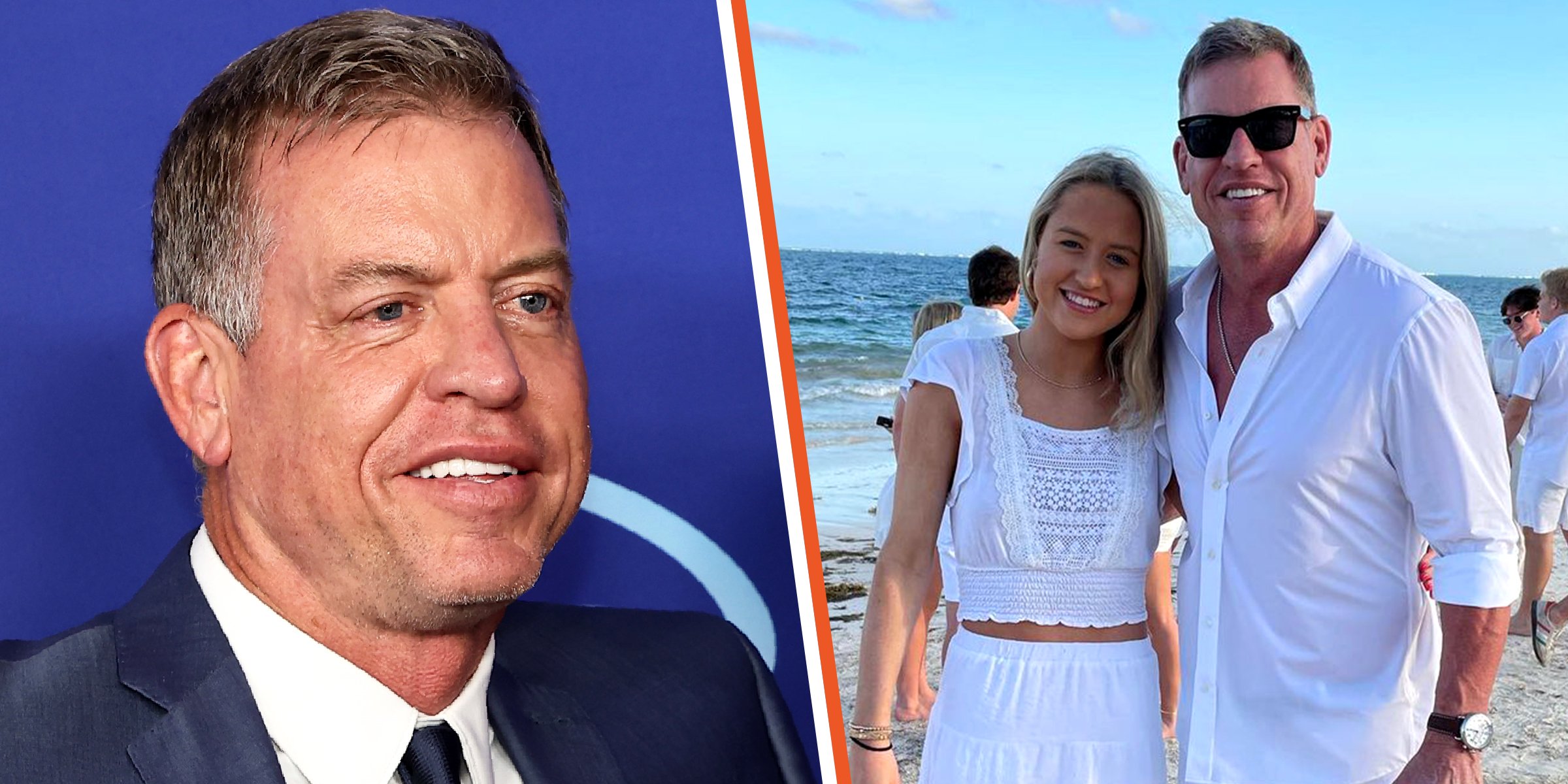 Troy Aikman | Troy and Alexa Marie Aikman | Source: instagram.com/troyaikman | Getty Images