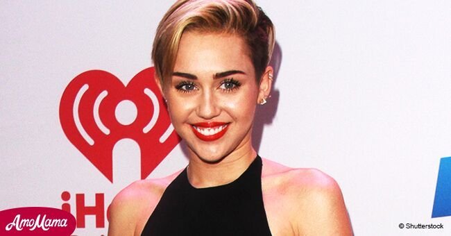 Miley Cyrus parades her figure in Calvin Klein sports bra while having lunch with beau