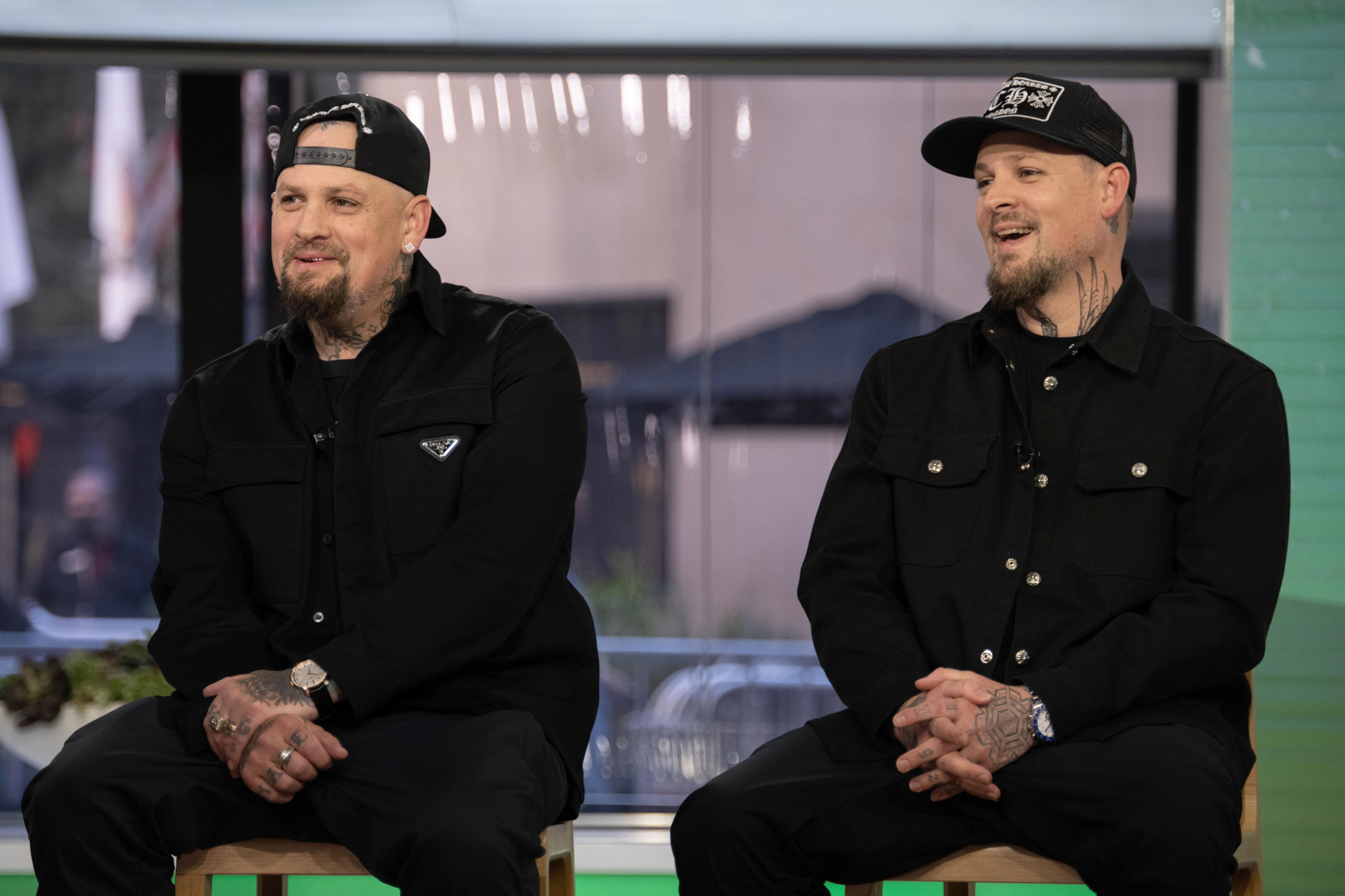 Benji and Joel Madden on an episode of season 72 of the "Today" show on October 5, 2023 | Source: Getty Images