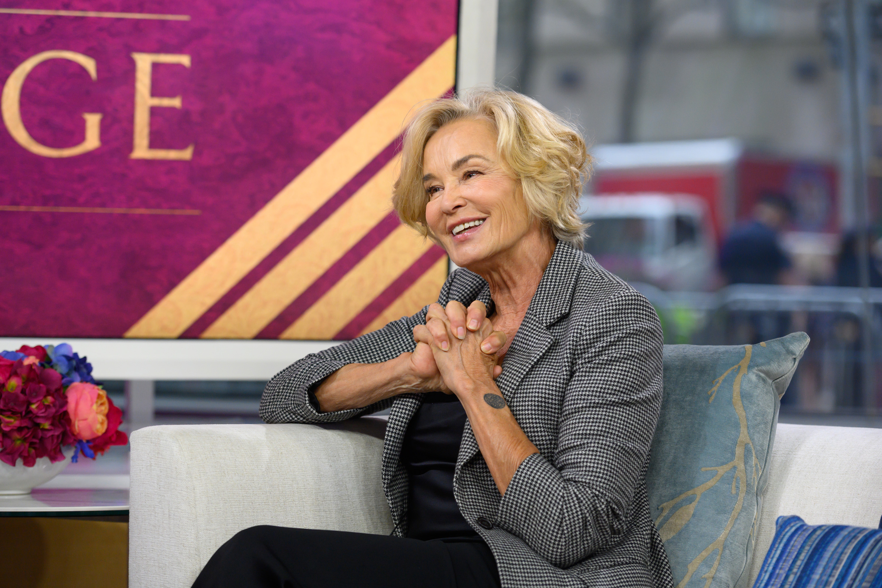 Jessica Lange on "Today" on October 2, 2019 | Source: Getty Images