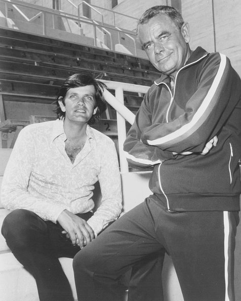 Glenn Ford and Peter Ford. | Photo: Getty Images.