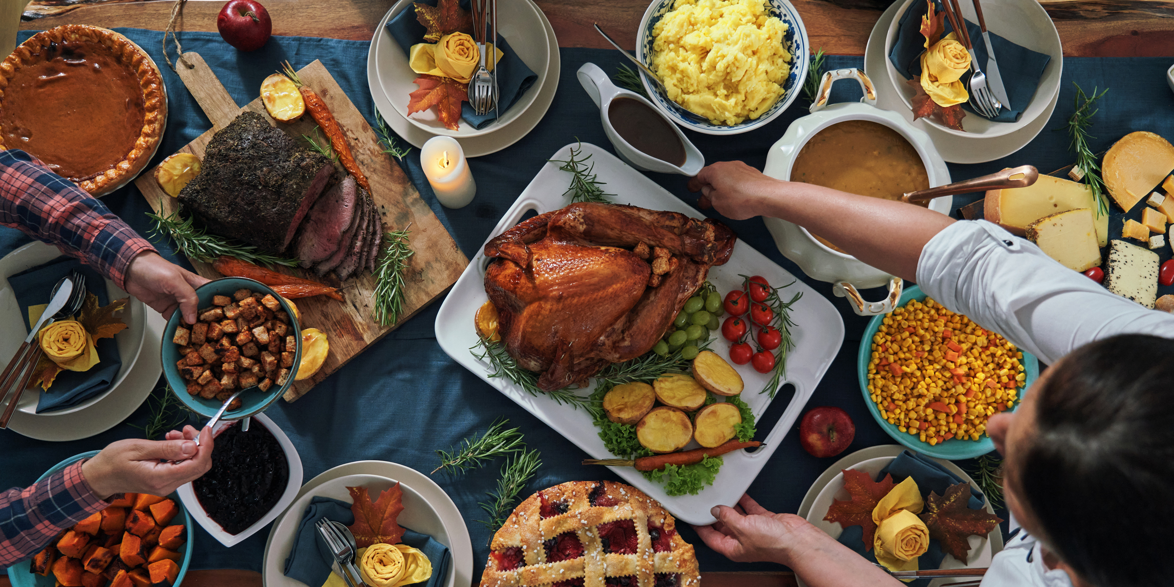 Food on the table | Source: Getty Images