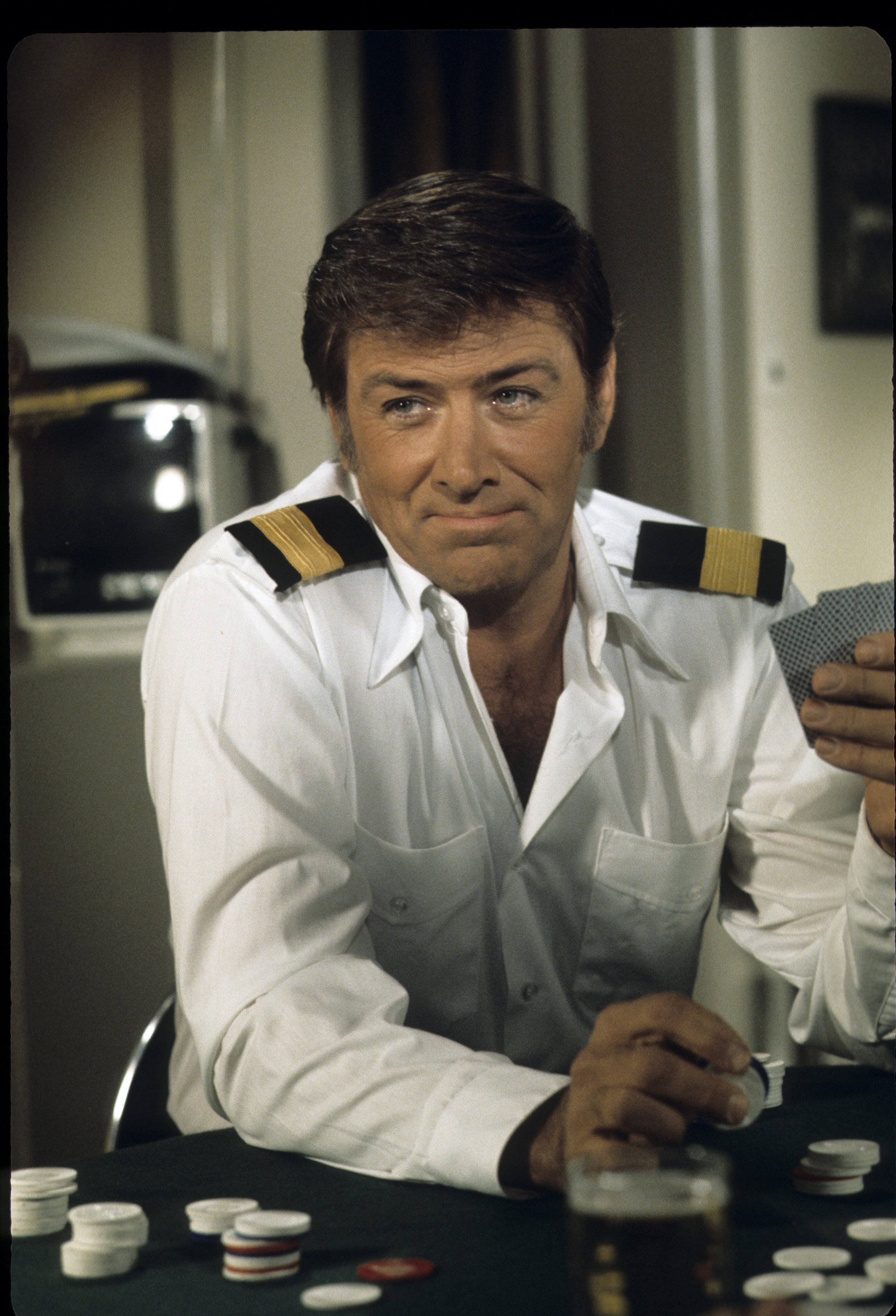 Quinn Redeker on "The Love Boat" on January 21, 1977 | Source: Getty images 