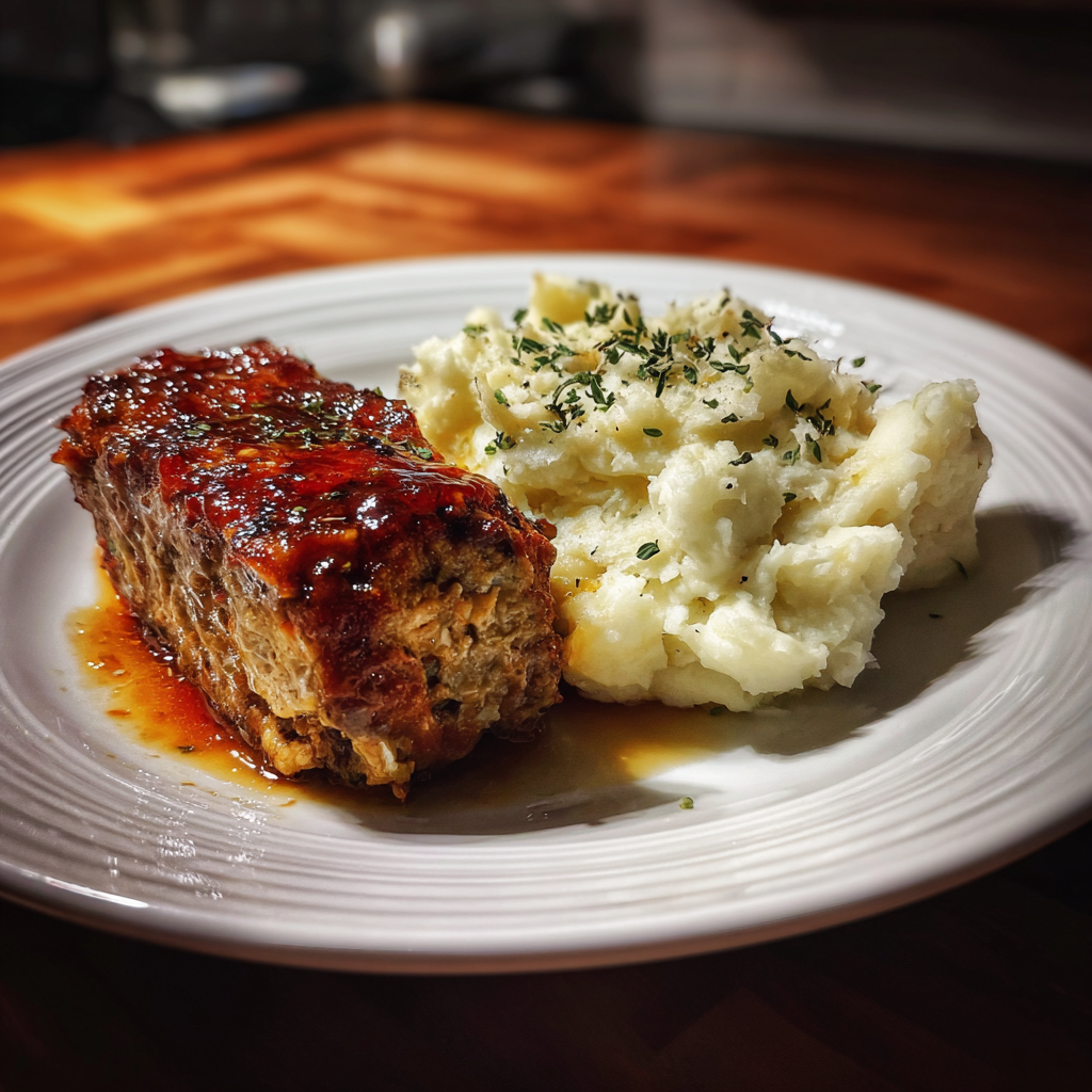 A plate of food on a table | Source: Midjourney