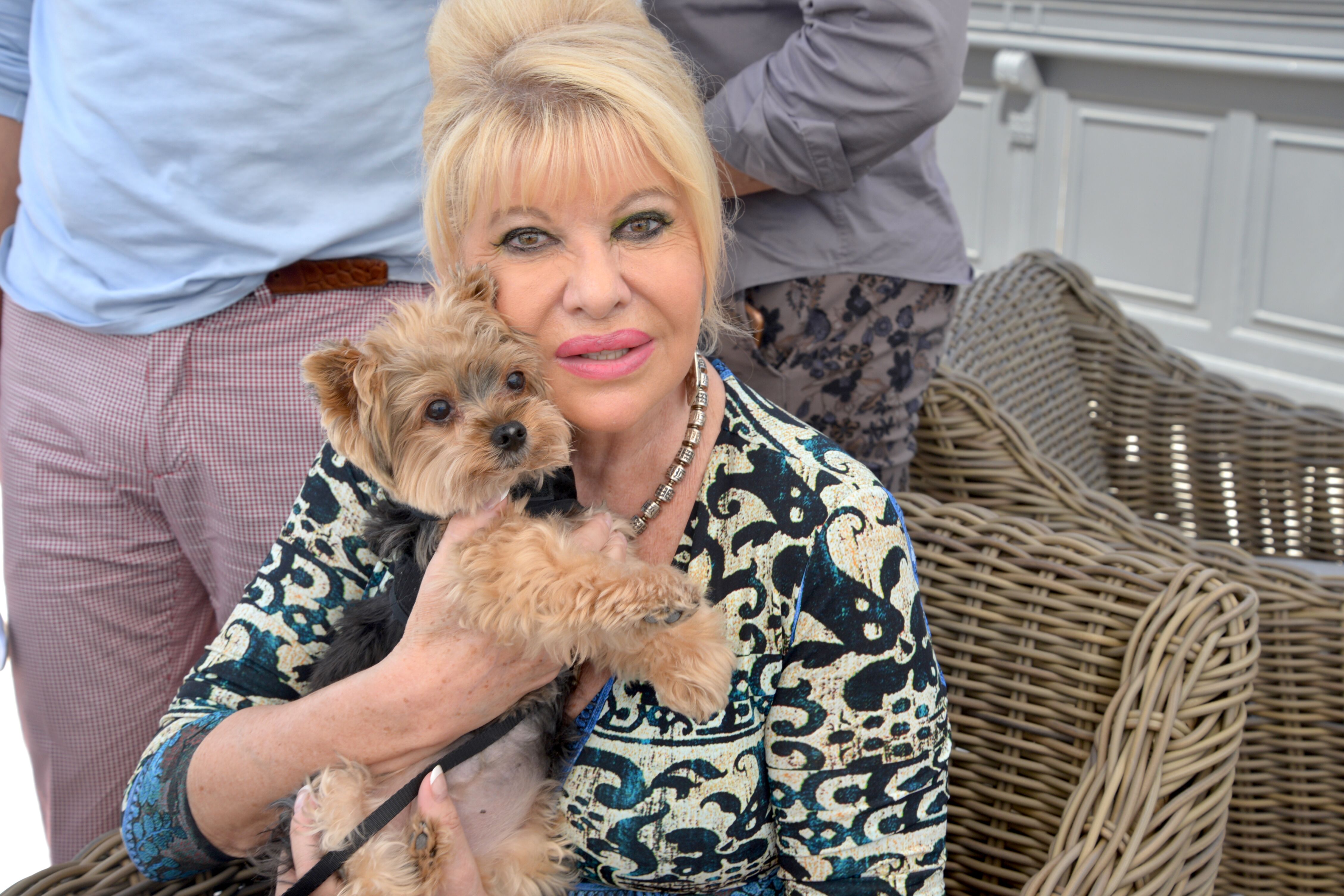 Ivana Trump sighted at The Deck at The Island Gardens on March 6, 2016 in Miami, Florida. | Source: Getty Images