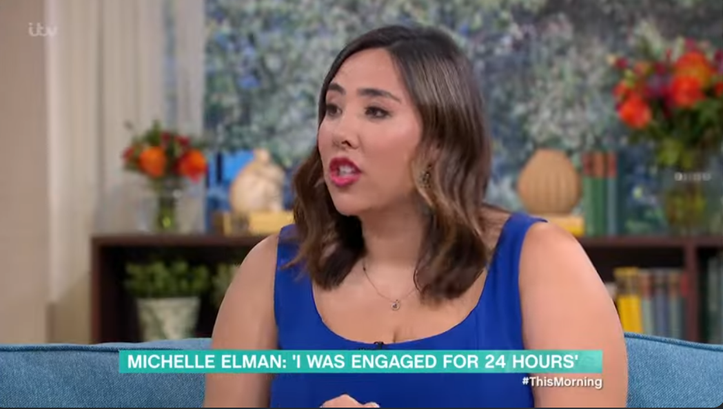 Michelle Elman on "This Morning" | Source: YouTube/ThisMorning