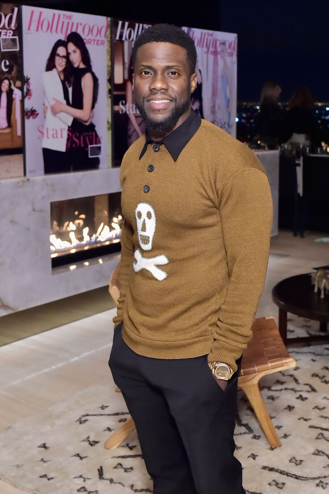 Kevin Hart attends The Hollywood Reporter and Jimmy Choo Power Stylists Dinner on March 20, 2018 | Photo: Getty Images