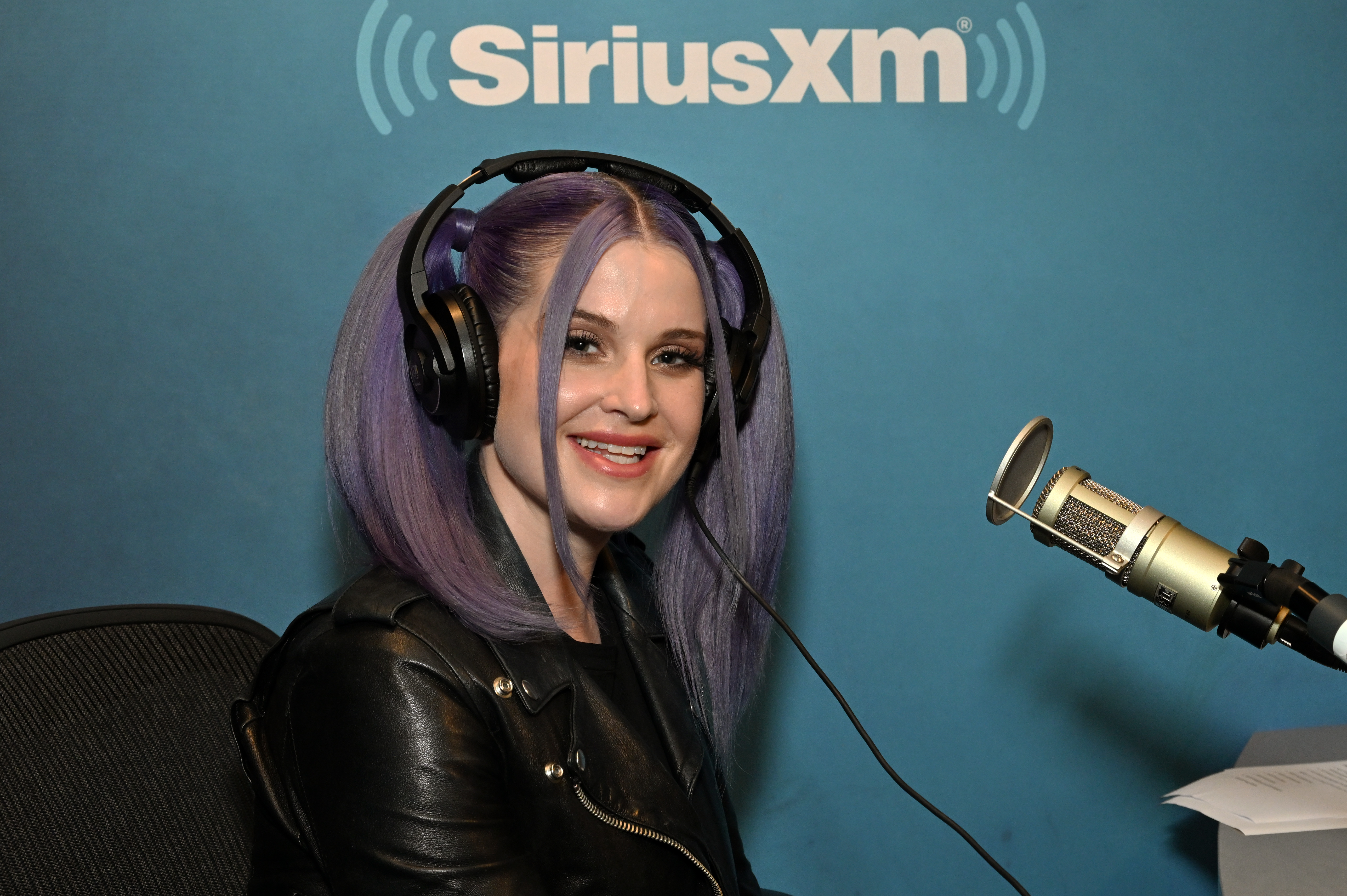 Kelly Osbourne visits SiriusXM Studios on May 11, 2023 in New York City | Source: Getty Images