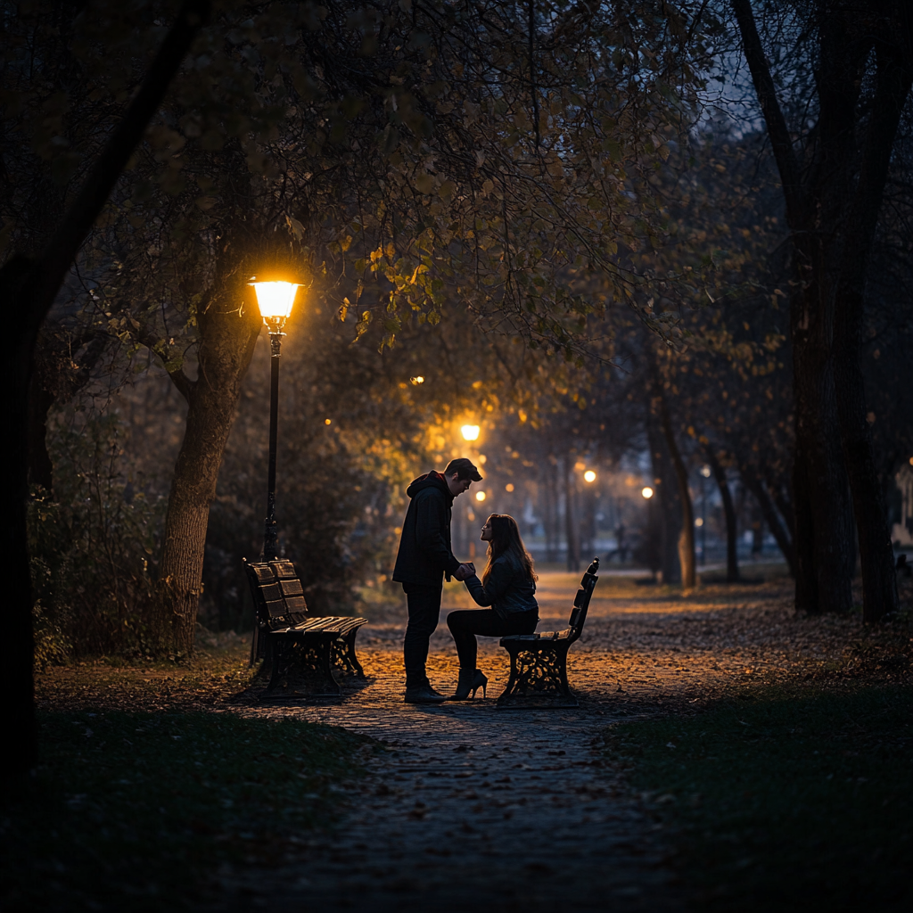 A man proposing to his girlfriend | Source: Midjourney