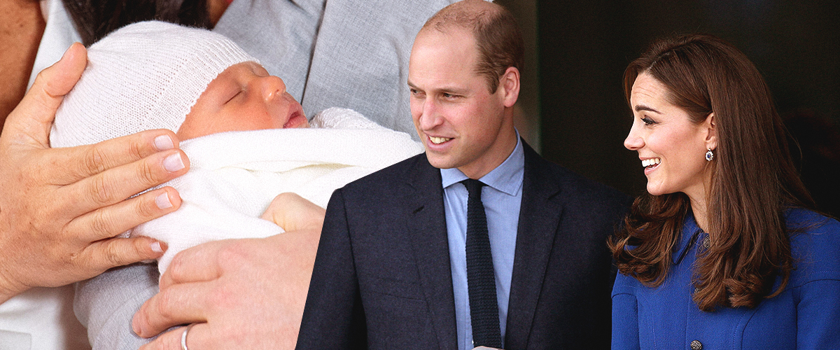 Prinz William und Kate Middleton treffen endlich Baby Archie