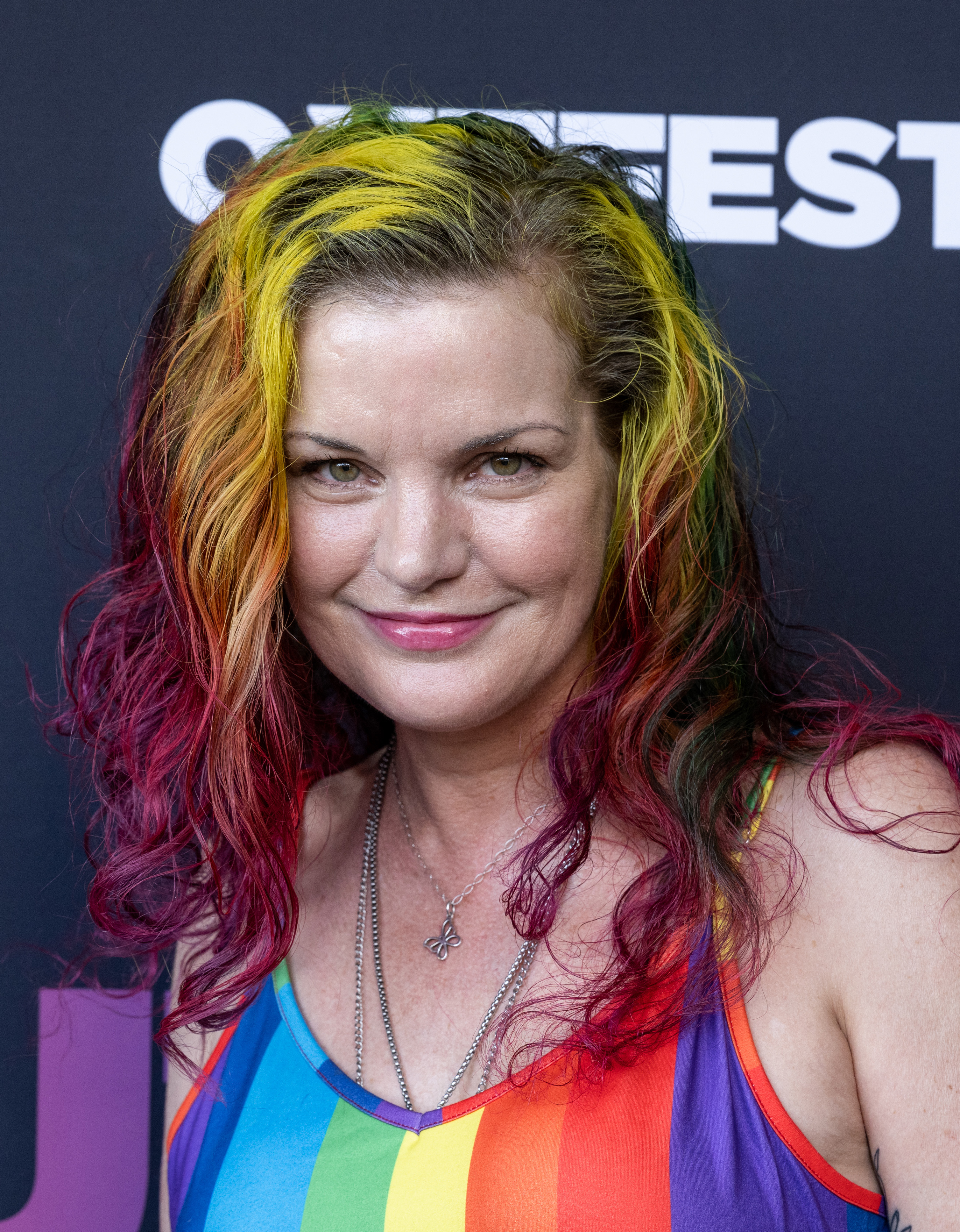 Pauley Perrette at Outfest Los Angeles for "Studio One Forever's" premiere on July 18, 2023, in Los Angeles, California | Source: Getty Images