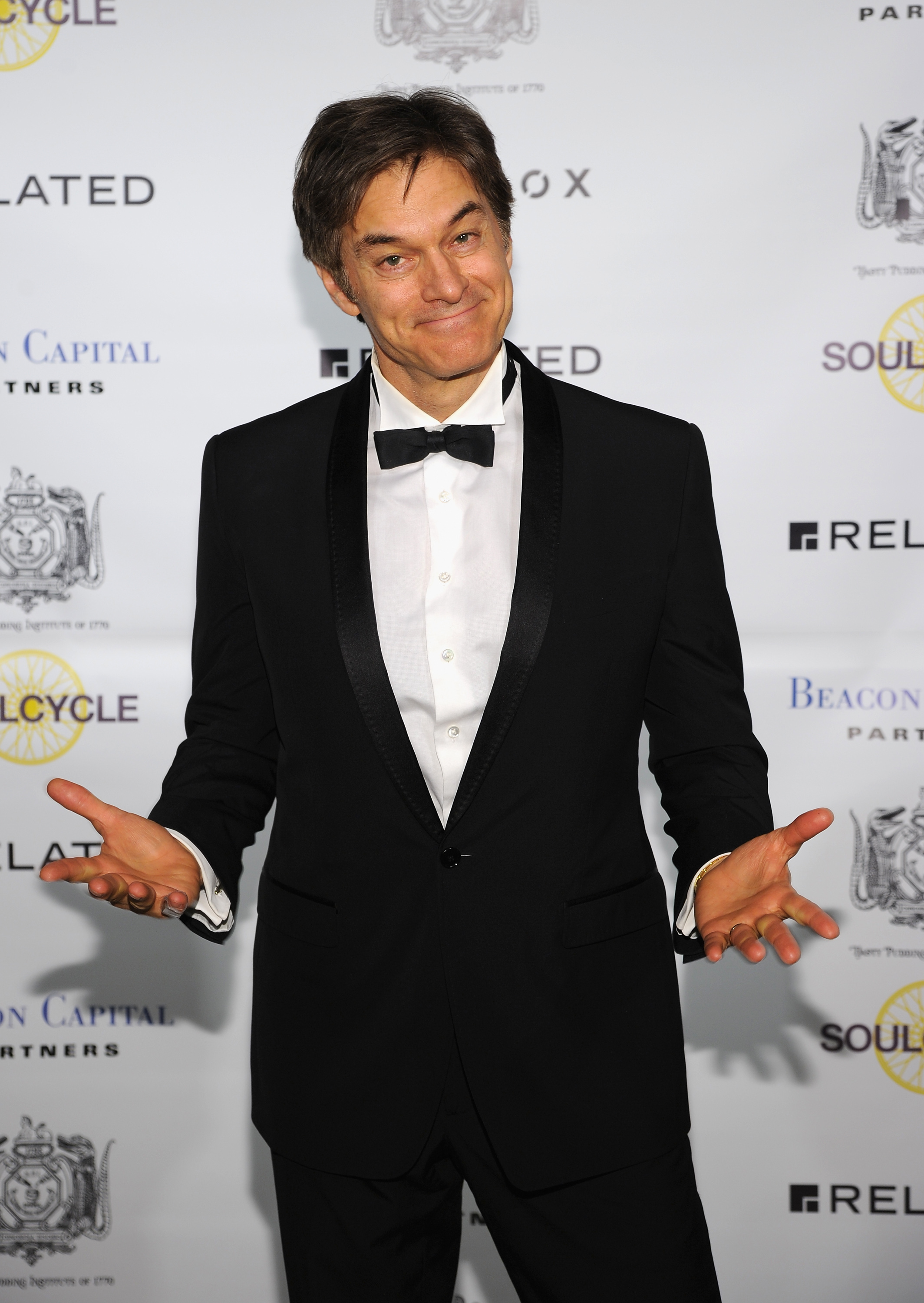 Mehmet Oz at The Plaza Hotel on April 13, 2015 | Source: Getty Images