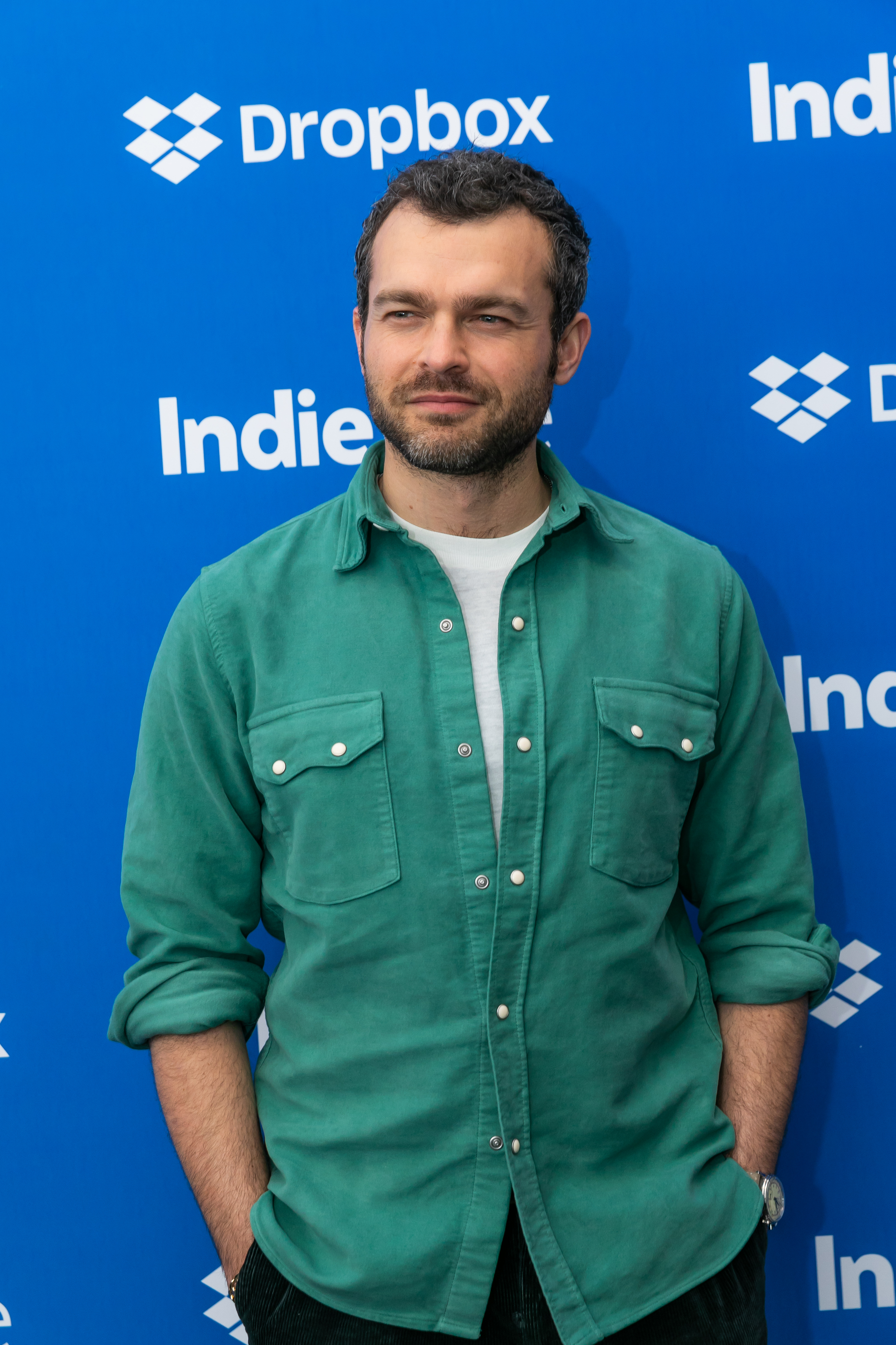 Alden Ehrenreich at the IndieWire Sundance Studio, presented by Dropbox on January 21, 2023, in Park City, Utah. | Source: Getty Images