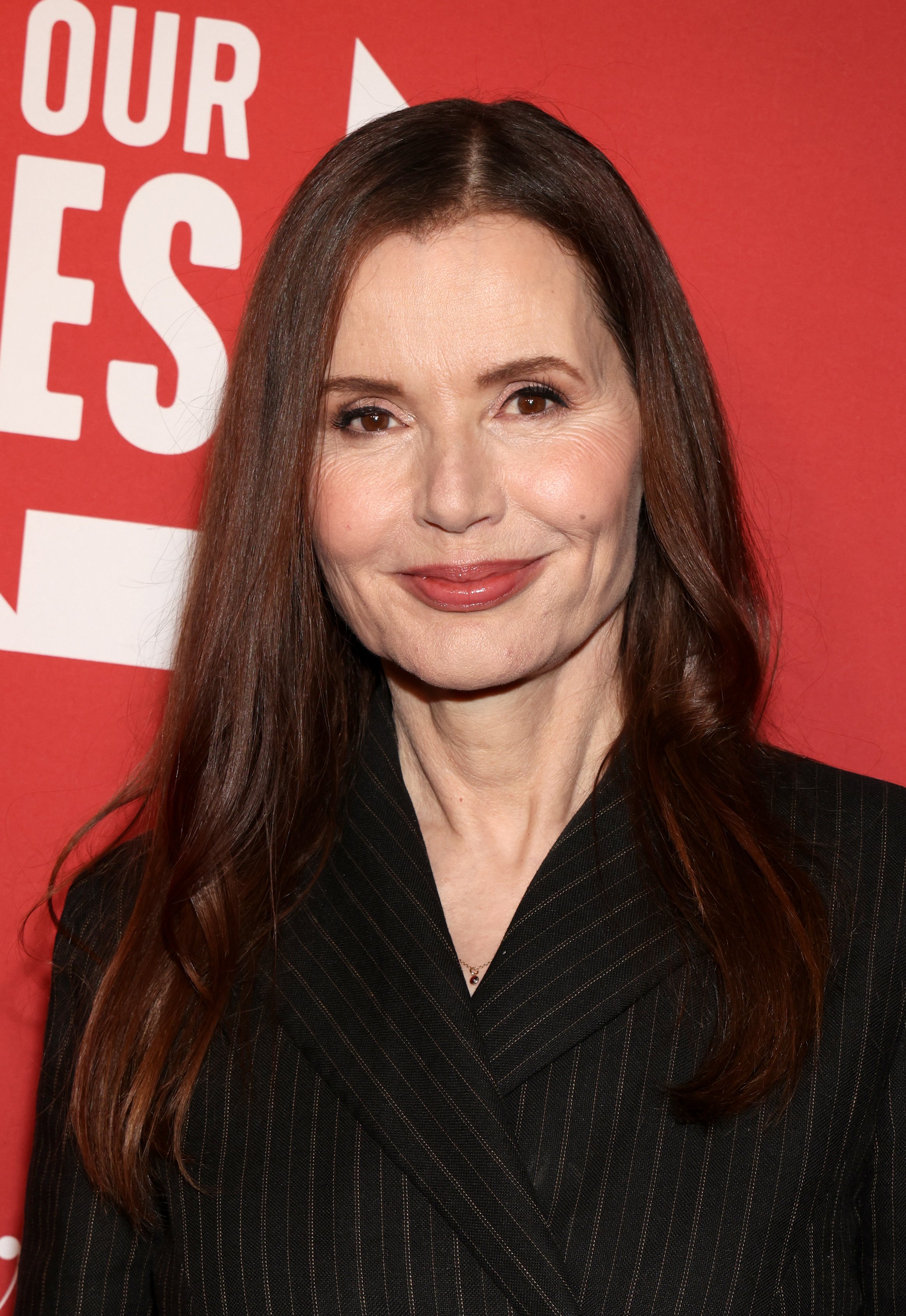 Geena Davis attending "Raising Our Voices: Setting Hollywood's Inclusion Agenda" Inaugural Luncheon at The Maybourne Beverly Hills on April 20, 2022 in Beverly Hills, California. / Source: Getty Images
