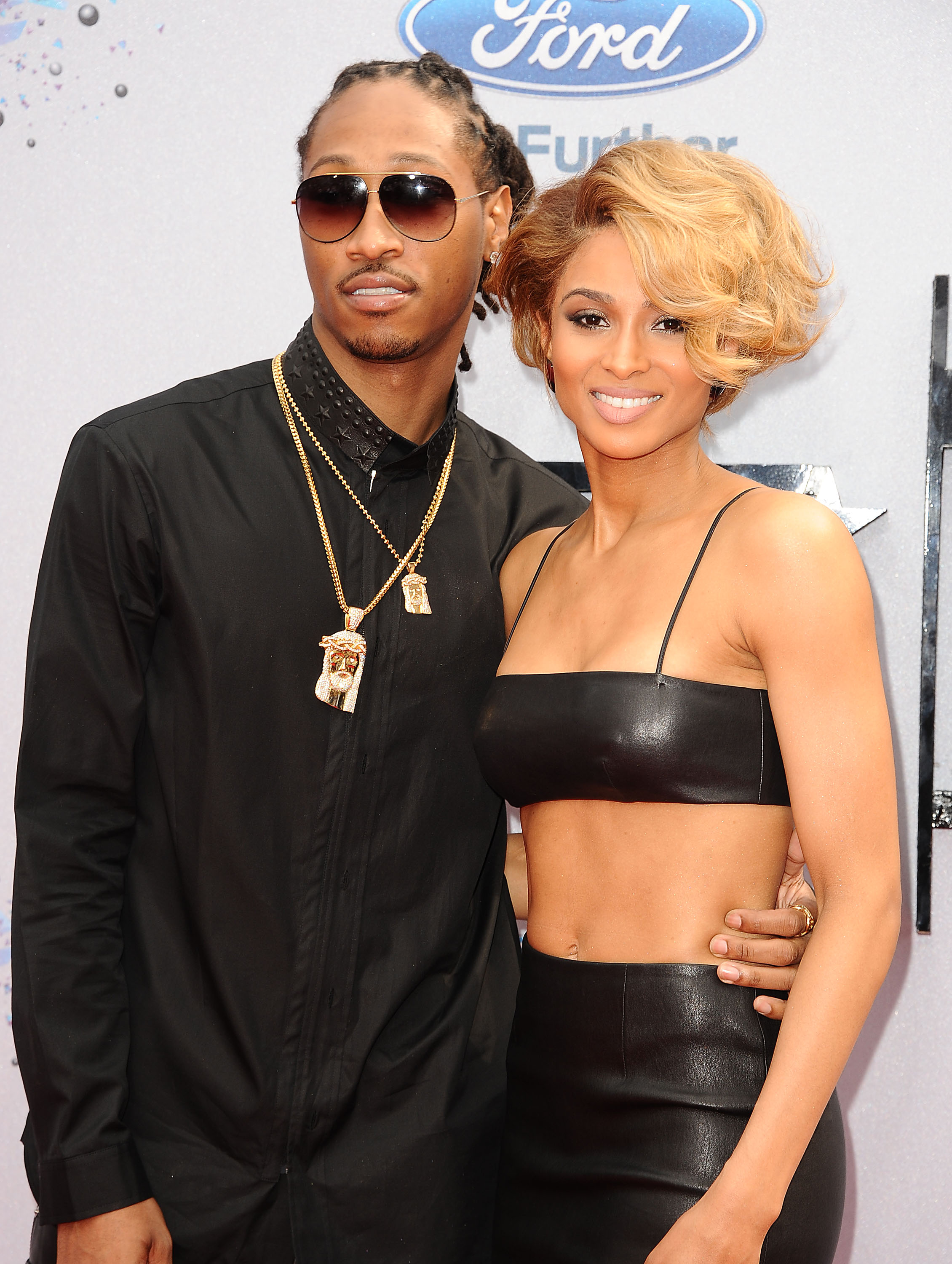 Rapper Future and singer Ciara Harris attend the 2013 BET Awards | Source: Getty Images