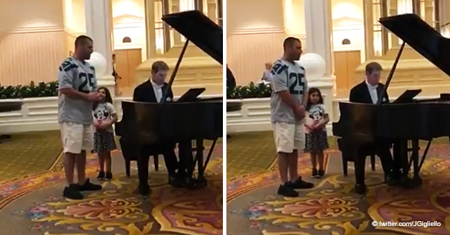 Dad Serenades Daughter with ‘Ave Maria’ at Disney World and His Singing Quickly Goes Viral