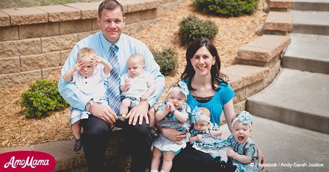 Couple couldn't have kids, but then they welcome triplets and twins in less than a year 