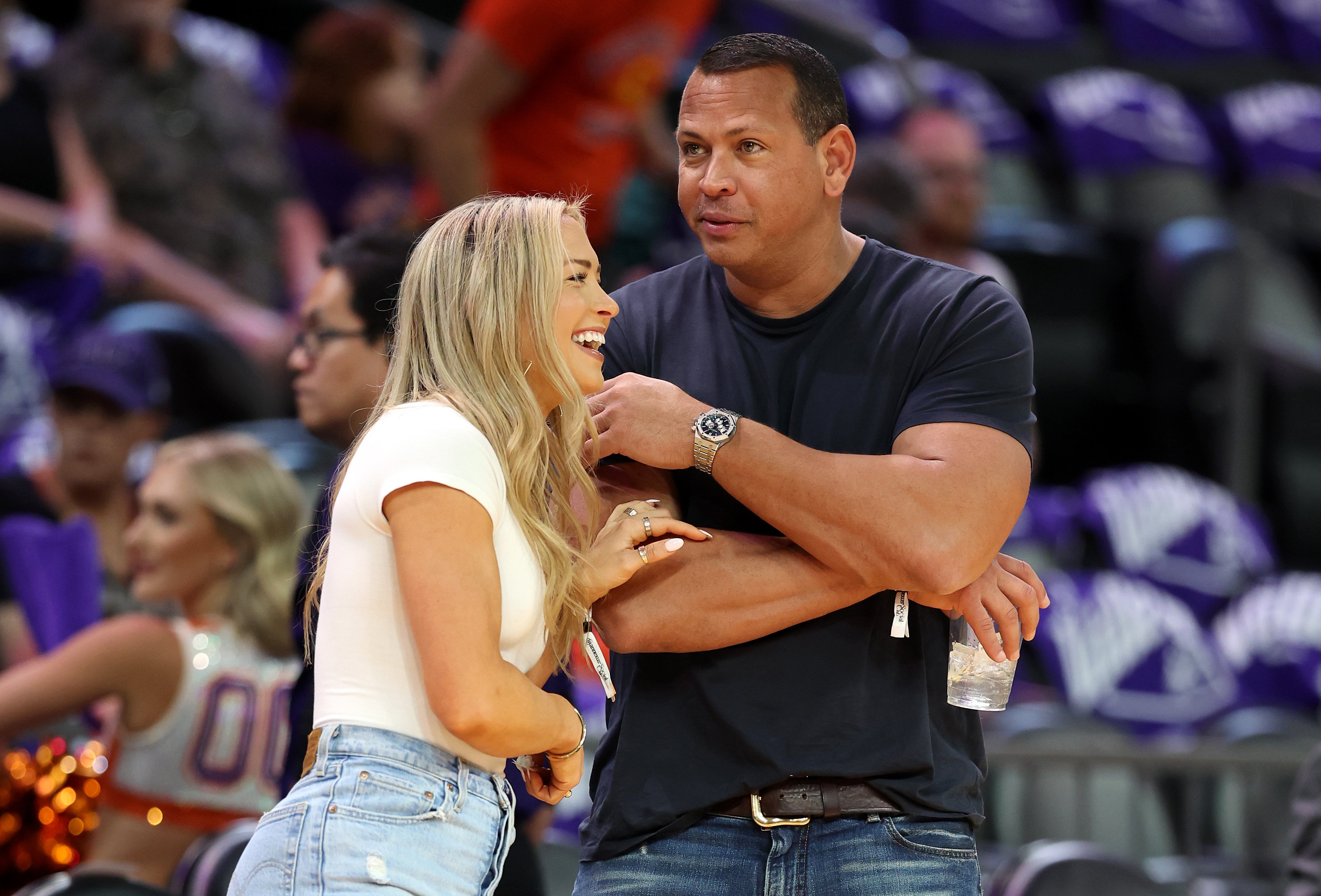 Alex Rodriguez and Kathryne Padgett on May 15, 2022 in Phoenix, Arizona | Source: Getty Images 