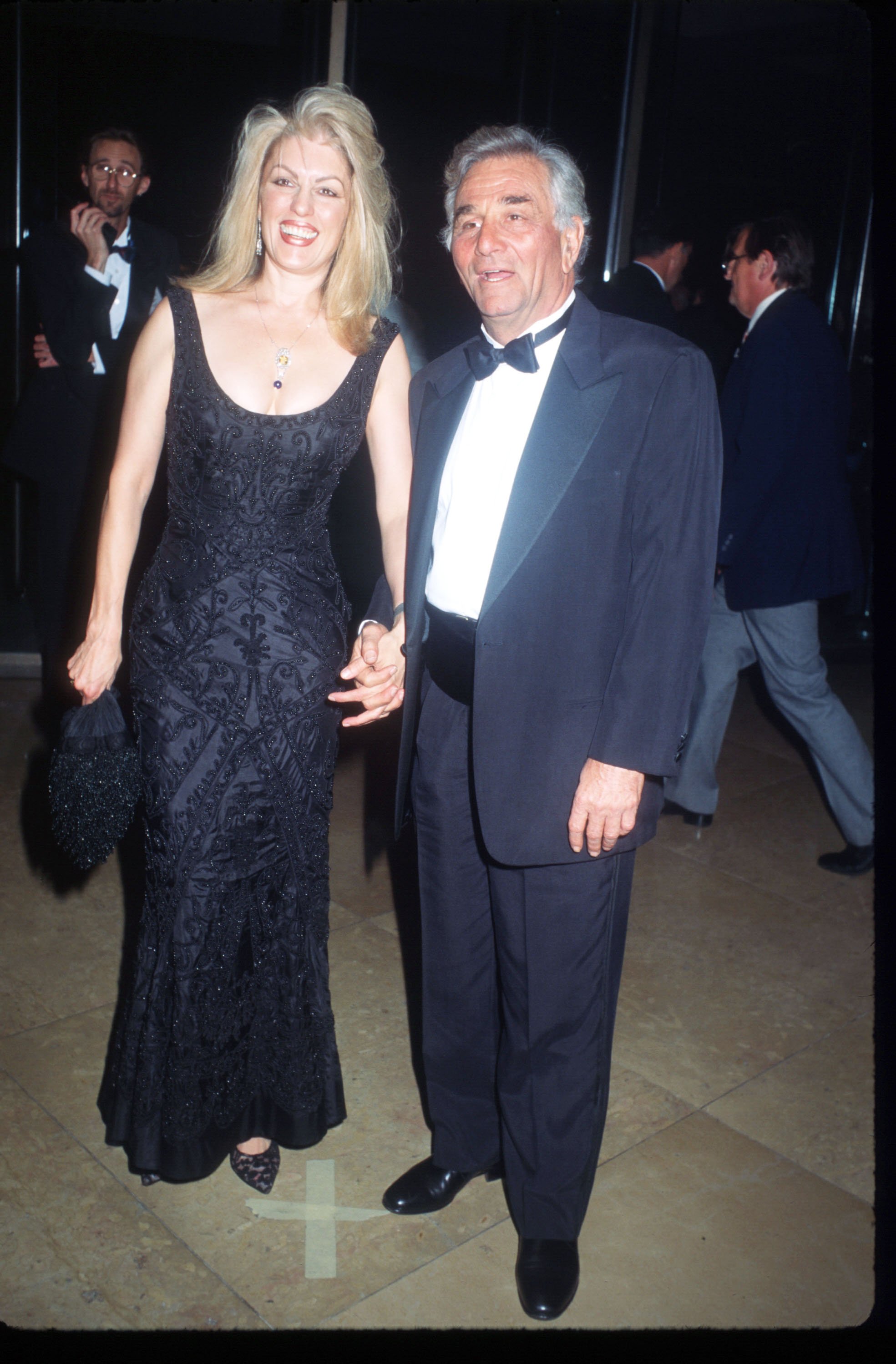 Shera Danese and Peter Falk at the Carousel of Hope Gala on October 25, 1996, in Los Angeles, California | Source: Getty Images