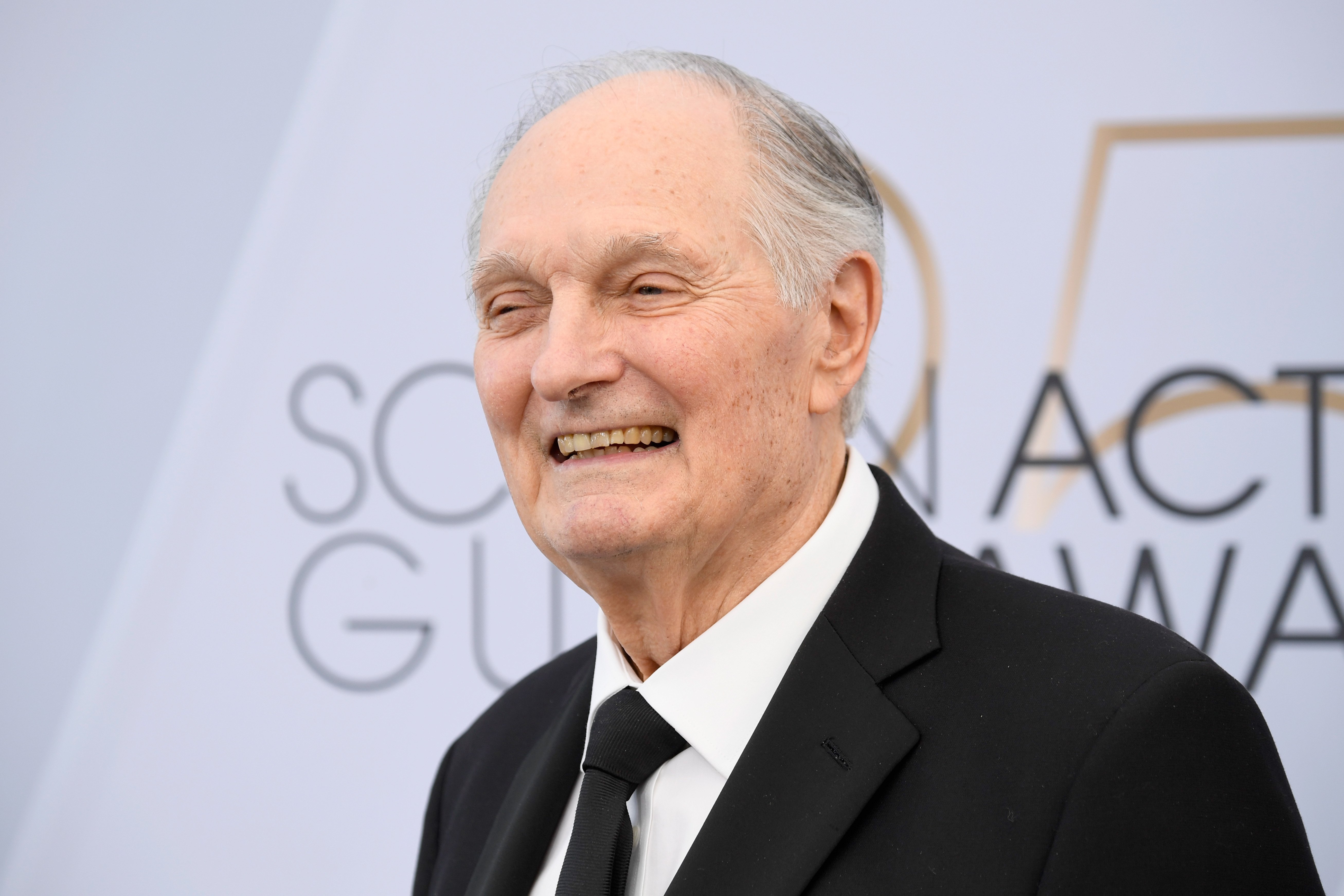 Alan Alda pictured at the 25th Annual Screen Actors Guild Awards at The Shrine Auditorium, 2019, Los Angeles, California. | Source: Getty Images