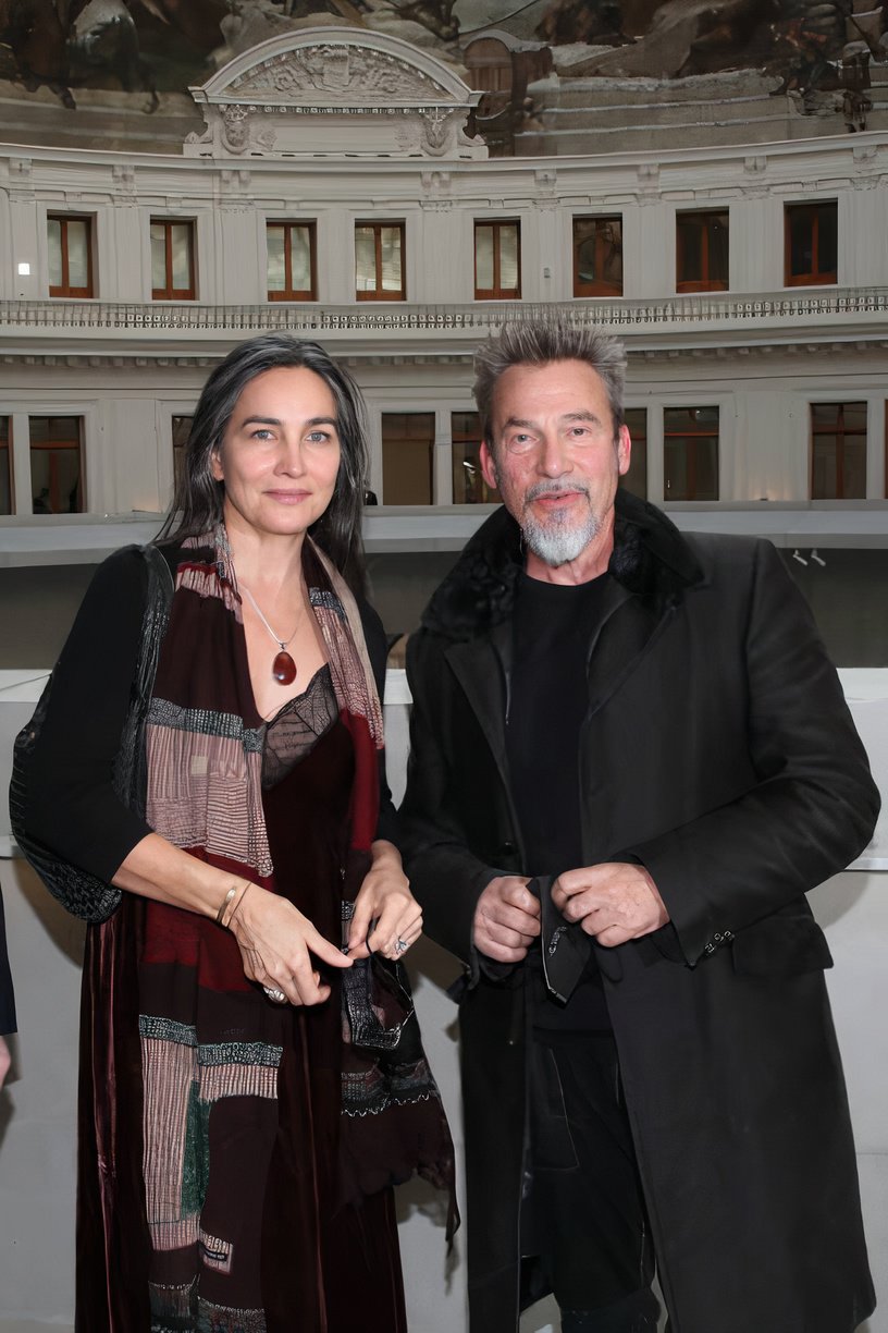 Azucena Caamaño et son mari Florent Pagny  | photo : Getty Images