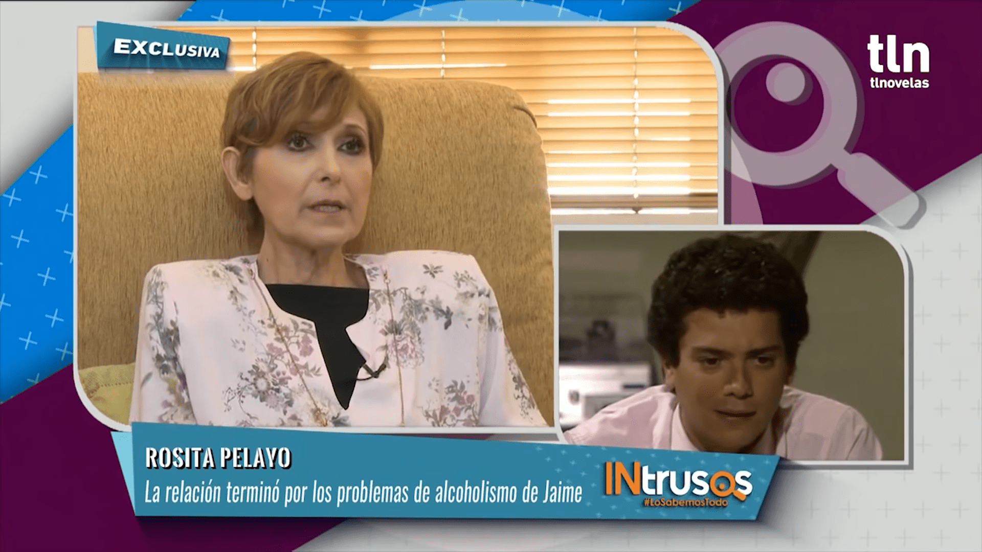 Rosita Pelayo hablando de su ex, Jaime Garza │Imagen tomada de: INtrusos Rosita Pelayo hablando de su ex, Jaime Garza │Imagen tomada de: INtrusos