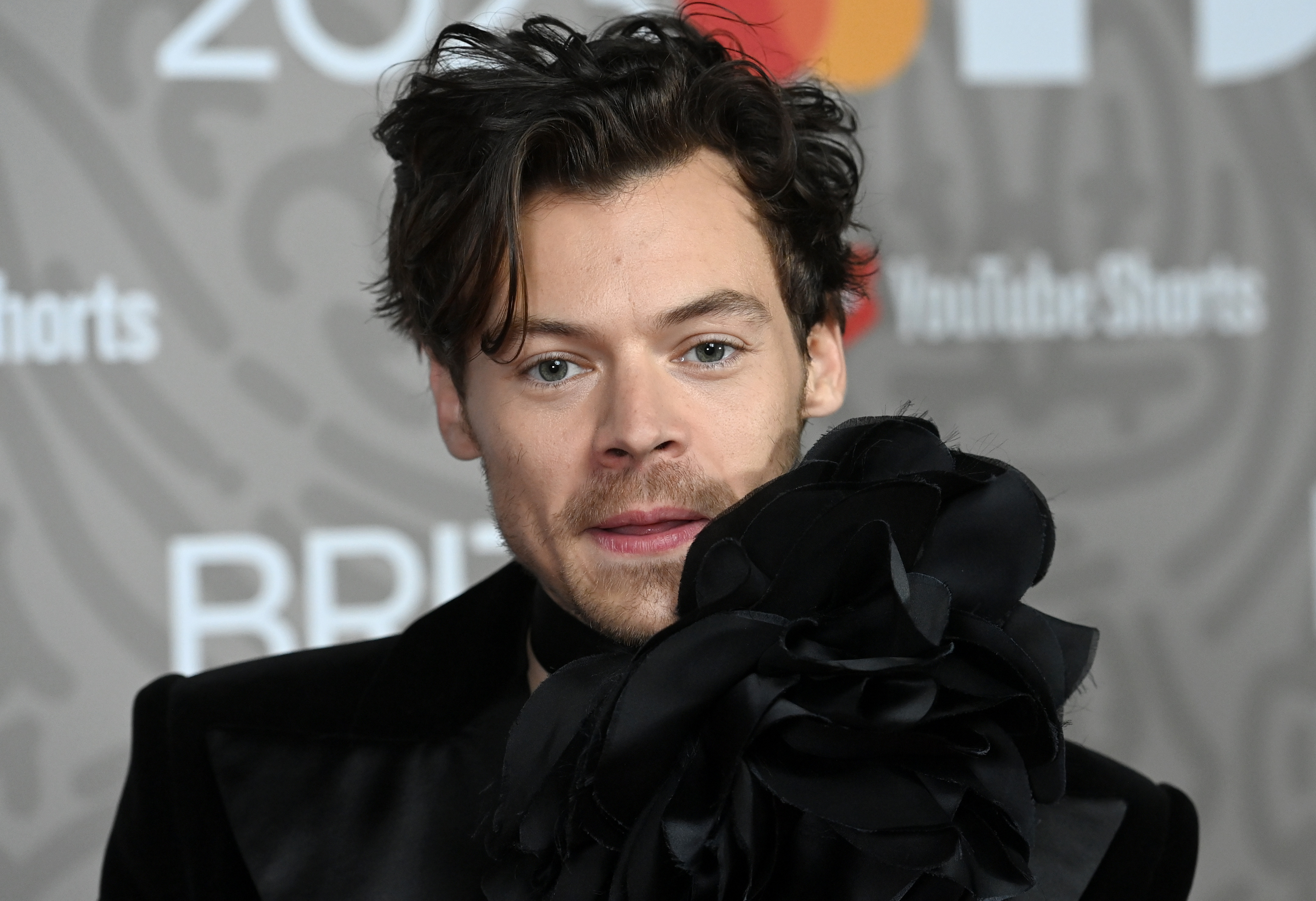 Harry Styles at The BRIT Awards 2023 on February 11, 2023, in London, England. | Source: Getty Images