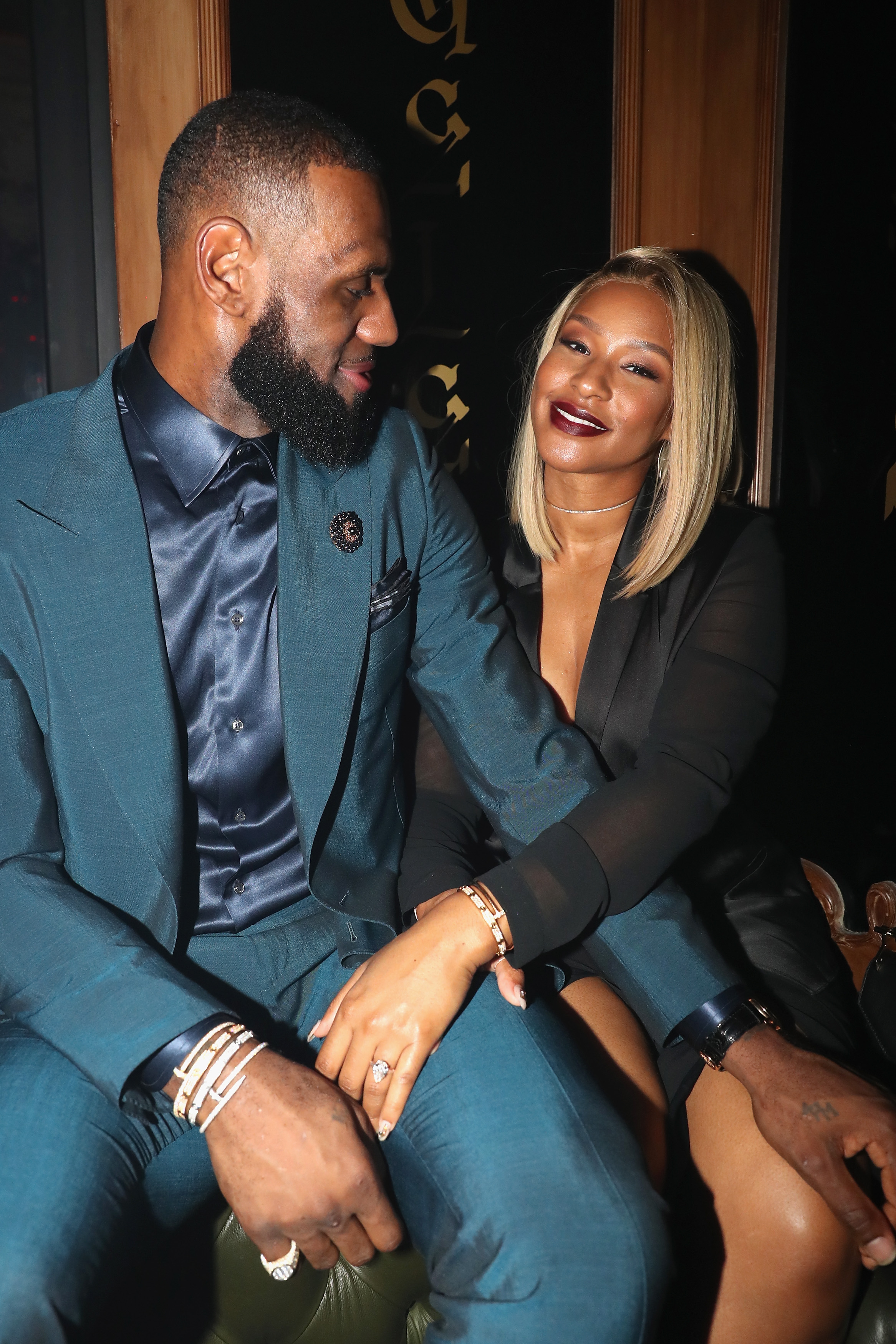 LeBron and Savannah James attend as Remy Martin presents Beats Party on February 17, 2018, in Los Angeles, California | Source: Getty Images