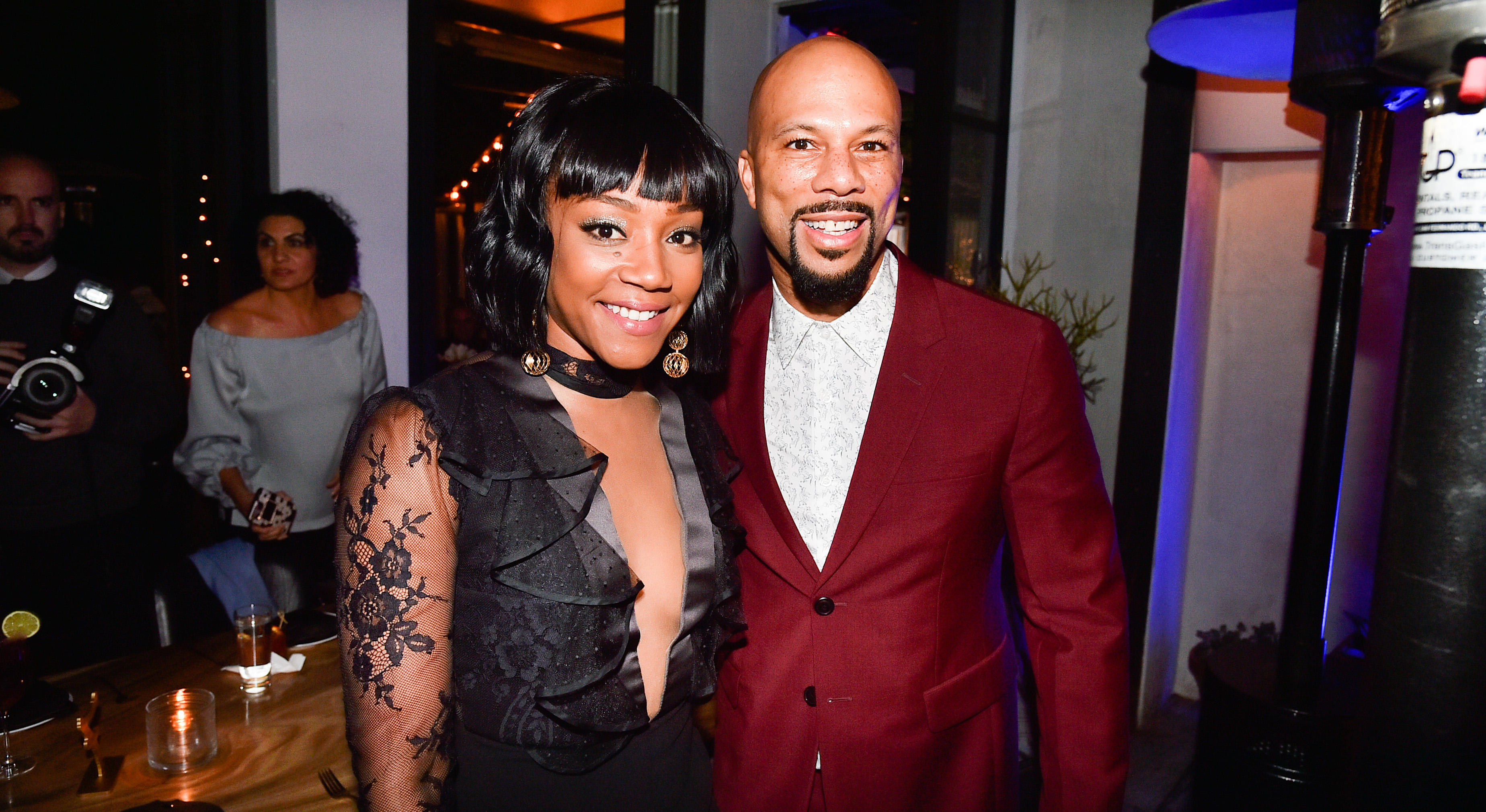 Tiffany Haddish and Common at  the Arts Party, in 2018, in Los Angeles, California. | Source: Getty Images