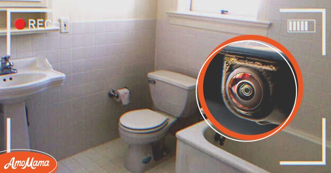 The man installed a hidden camera in the bathroom. Source: Shutterstock Flickr / James Brown