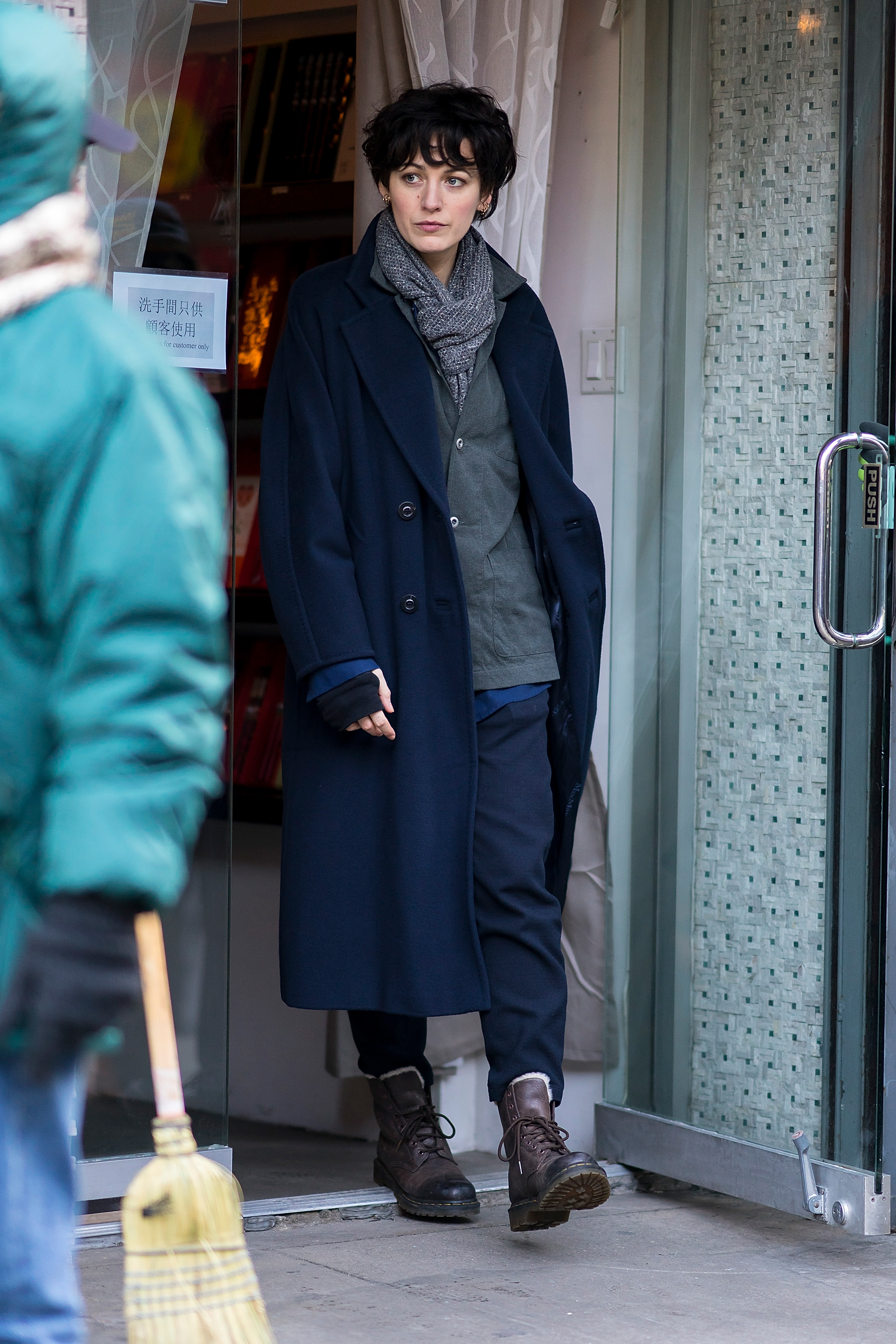 Blake Lively is seen filming "The Rhythm Section" in Chinatown on January 13, 2018 in New York City | Source: Getty Images