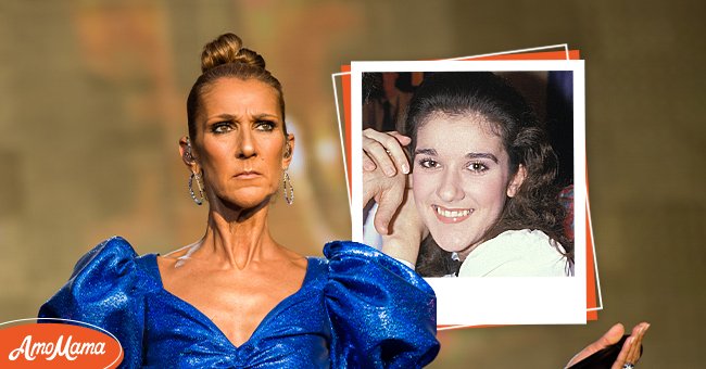Celine Dion at Barclaycard Presents British Summer Time Hyde Park on July 5, 2019, in London, England, and her at a concert on November 28, 1984, in  Paris, France. | Photos: Samir Hussein/Redferns & Frédéric REGLAIN/Gamma-Rapho/Getty Images