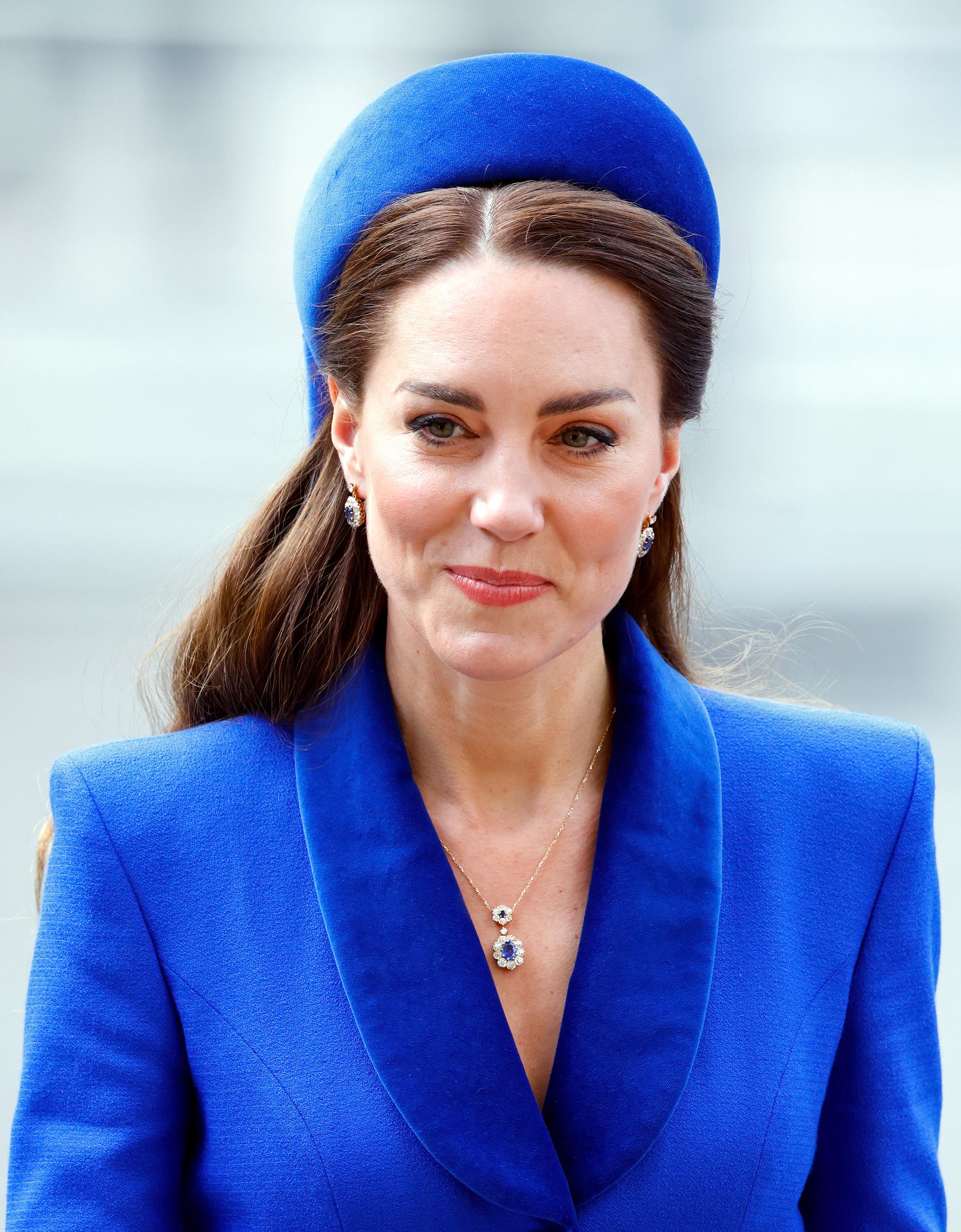 Catherine, Duchess of Cambridge attends the annual Commonwealth Day Service at Westminster Abbey on 14 March 2022 in London, England. | Source: Getty Images