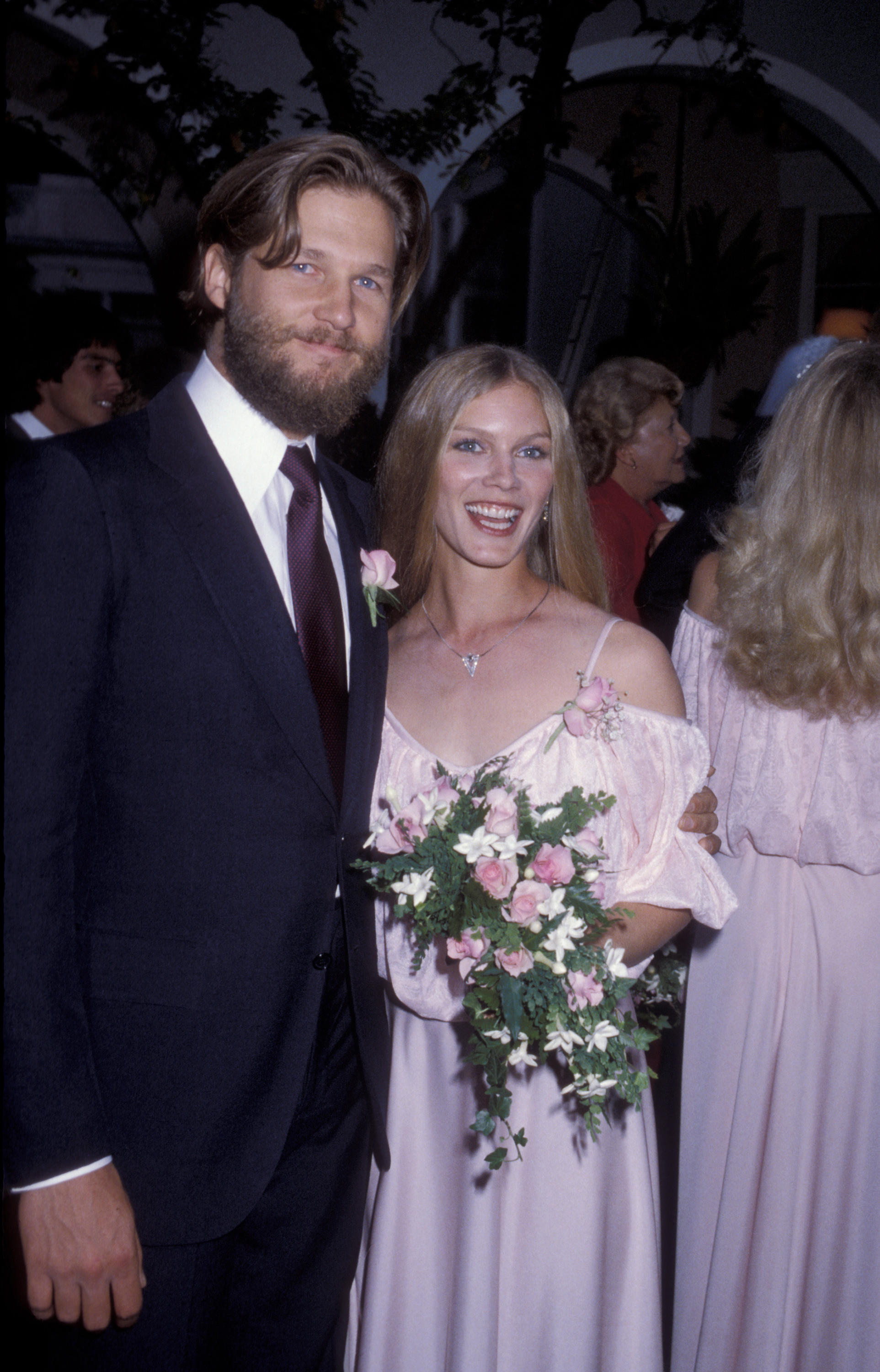 Jeff and Susan Bridges at Cindy Bridges' wedding on August 31, 1979. | Source: Getty Images