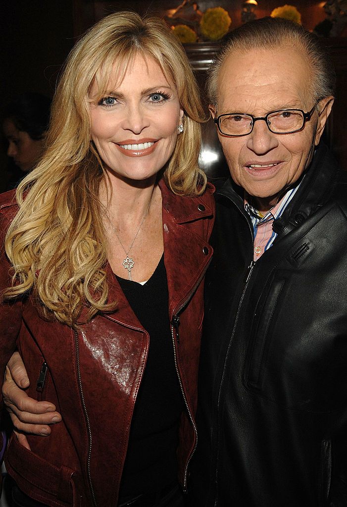 Shawn Southwick-King and Larry King during Natalie Cole's 60th Birthday Party on February 1, 2010 in Beverly Hills, California. | Source: Getty Images